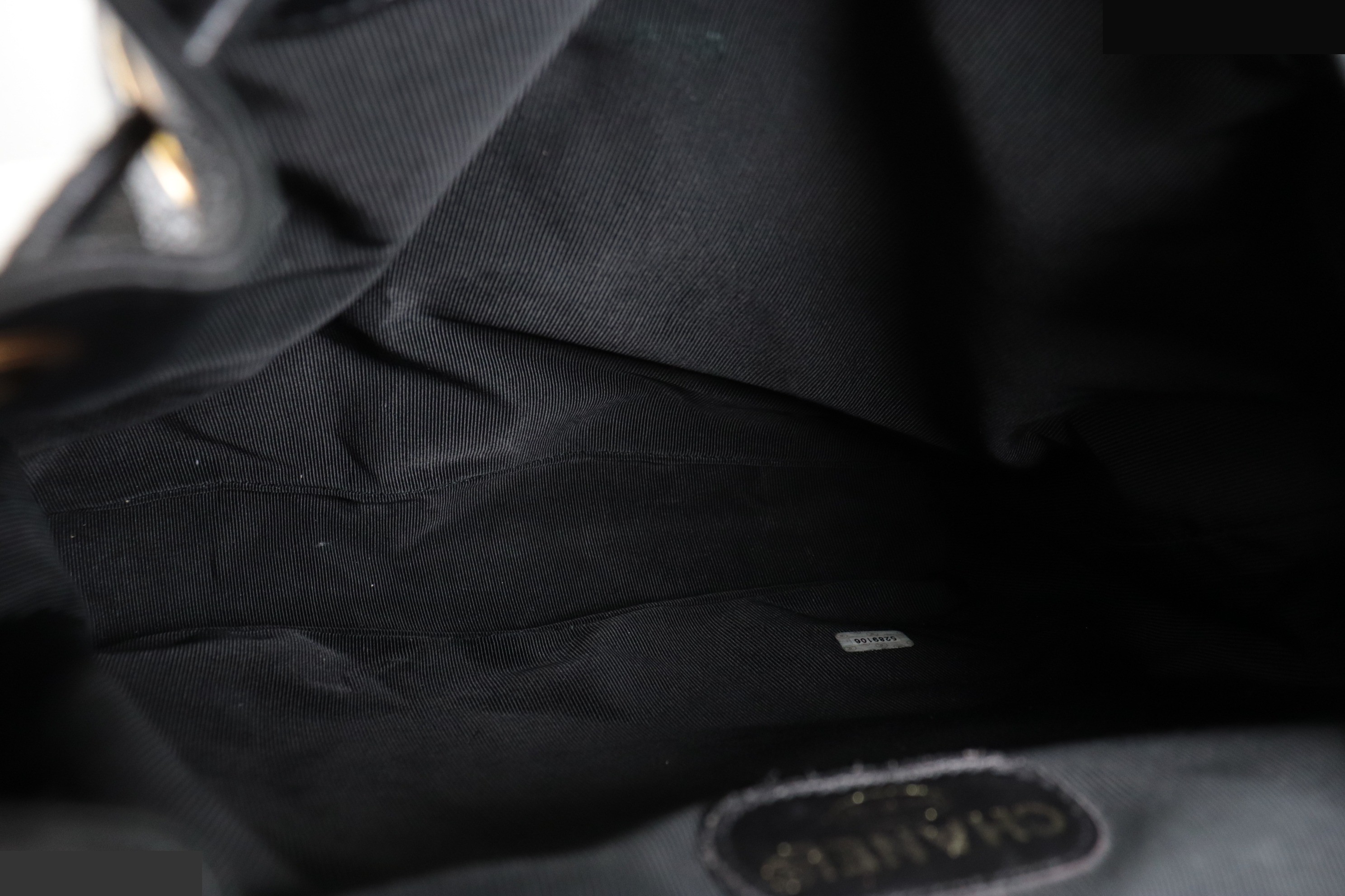 Triple Coco Caviar Chain Backpack, Unit #5 — view 8