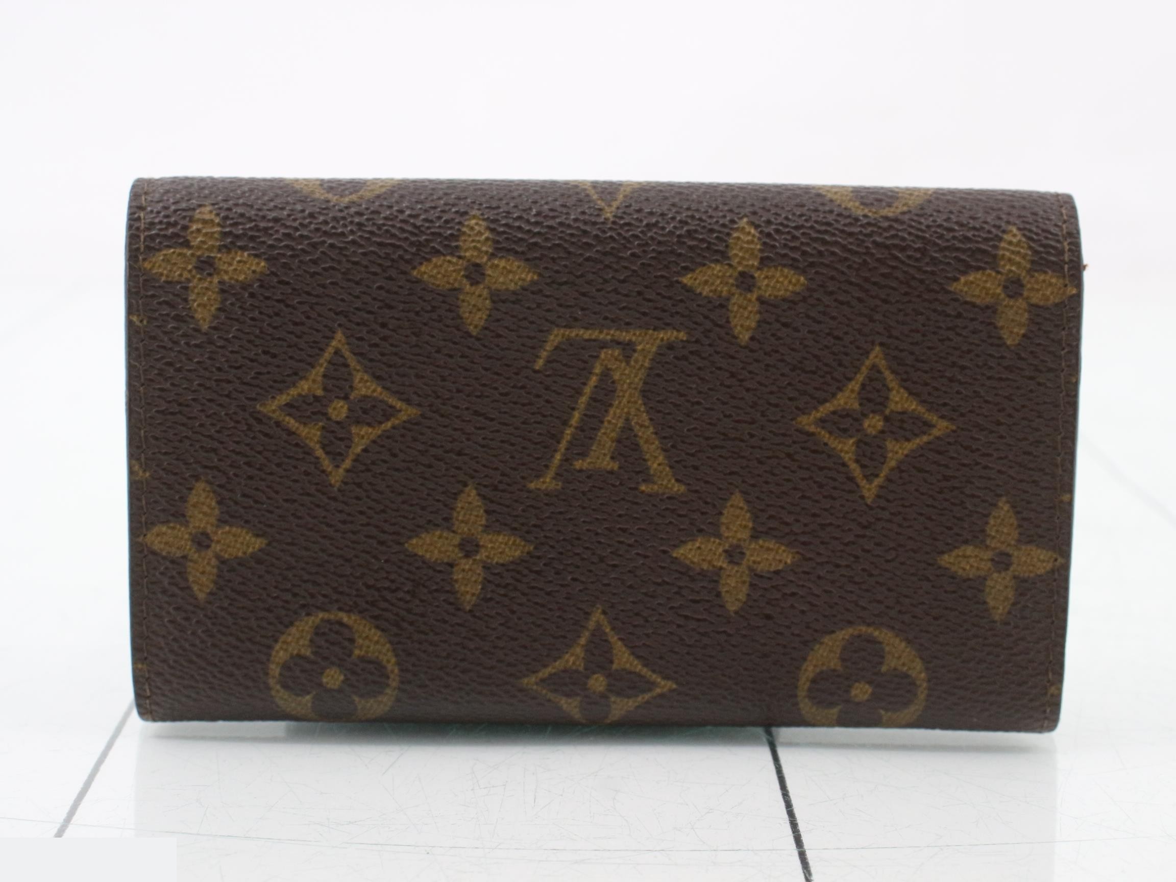 M61735 Portemonnaie Zip Bi-fold Wallet Monogram Brown — view 2