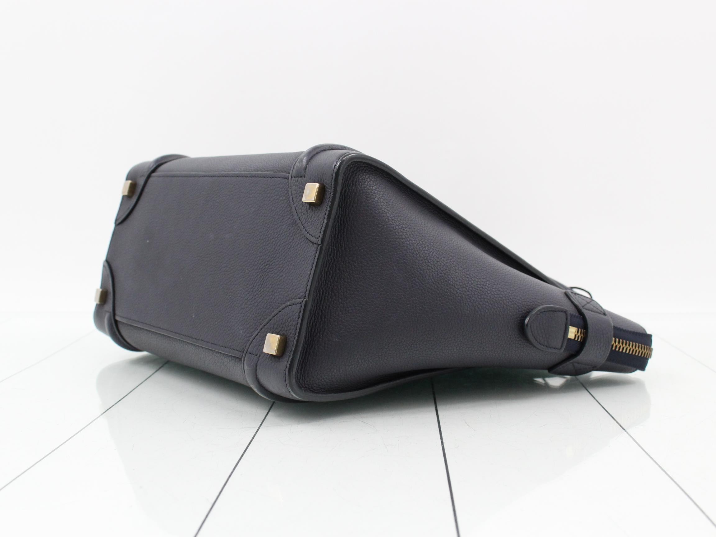 Luggage Micro Shopper Handbag — view 6