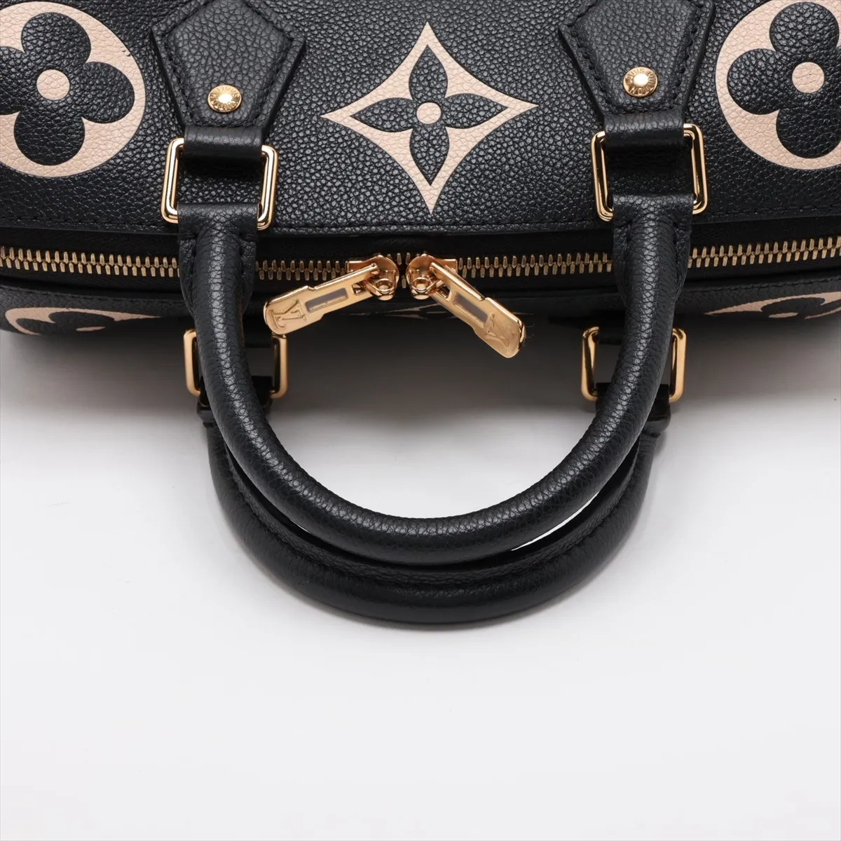 Bicolor Monogram Empreinte Speedy Bandoulière 25 M58947 Black (RFID detected) — view 5