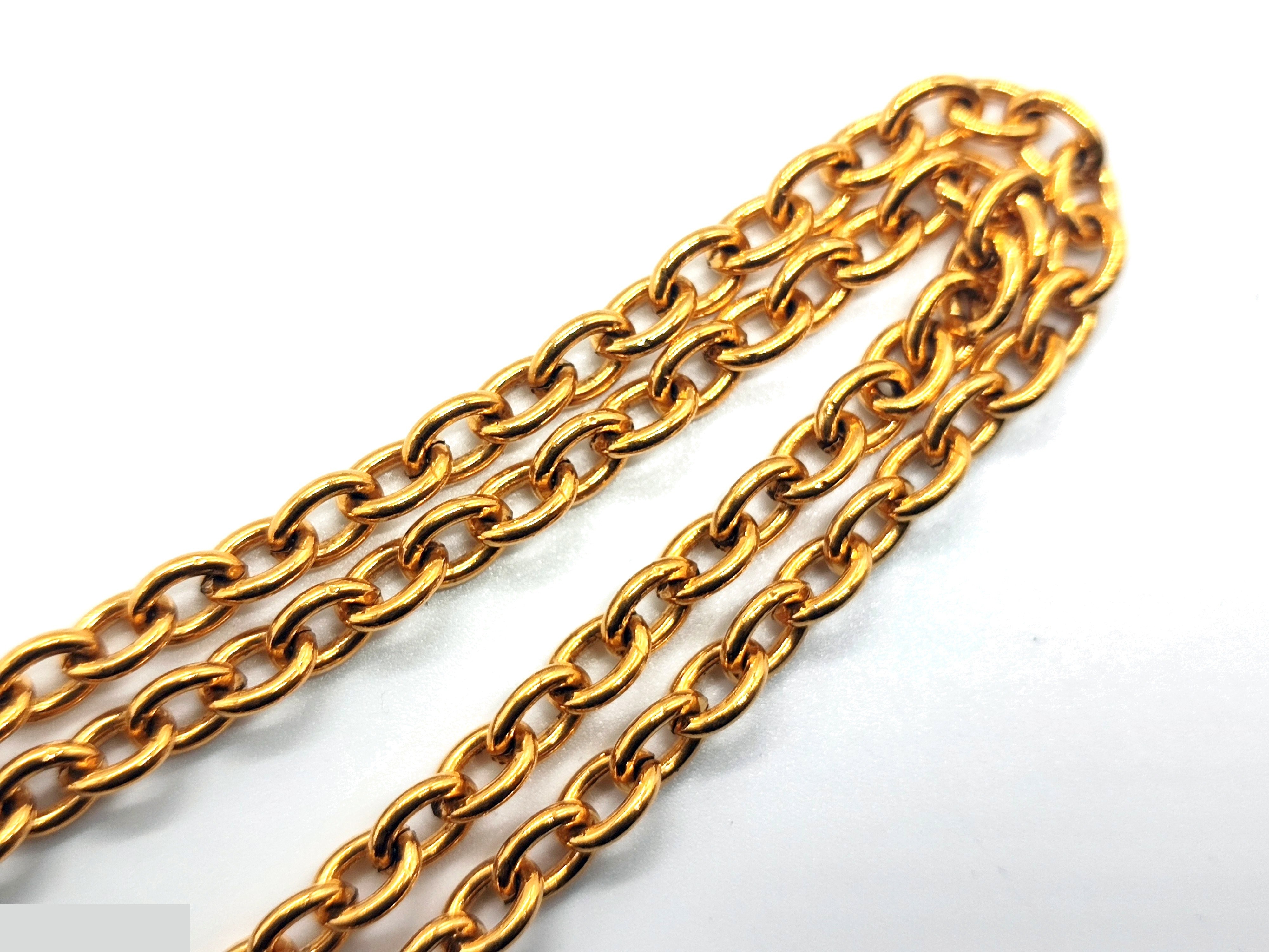 logo necklace, chain approximately 40cm — view 8