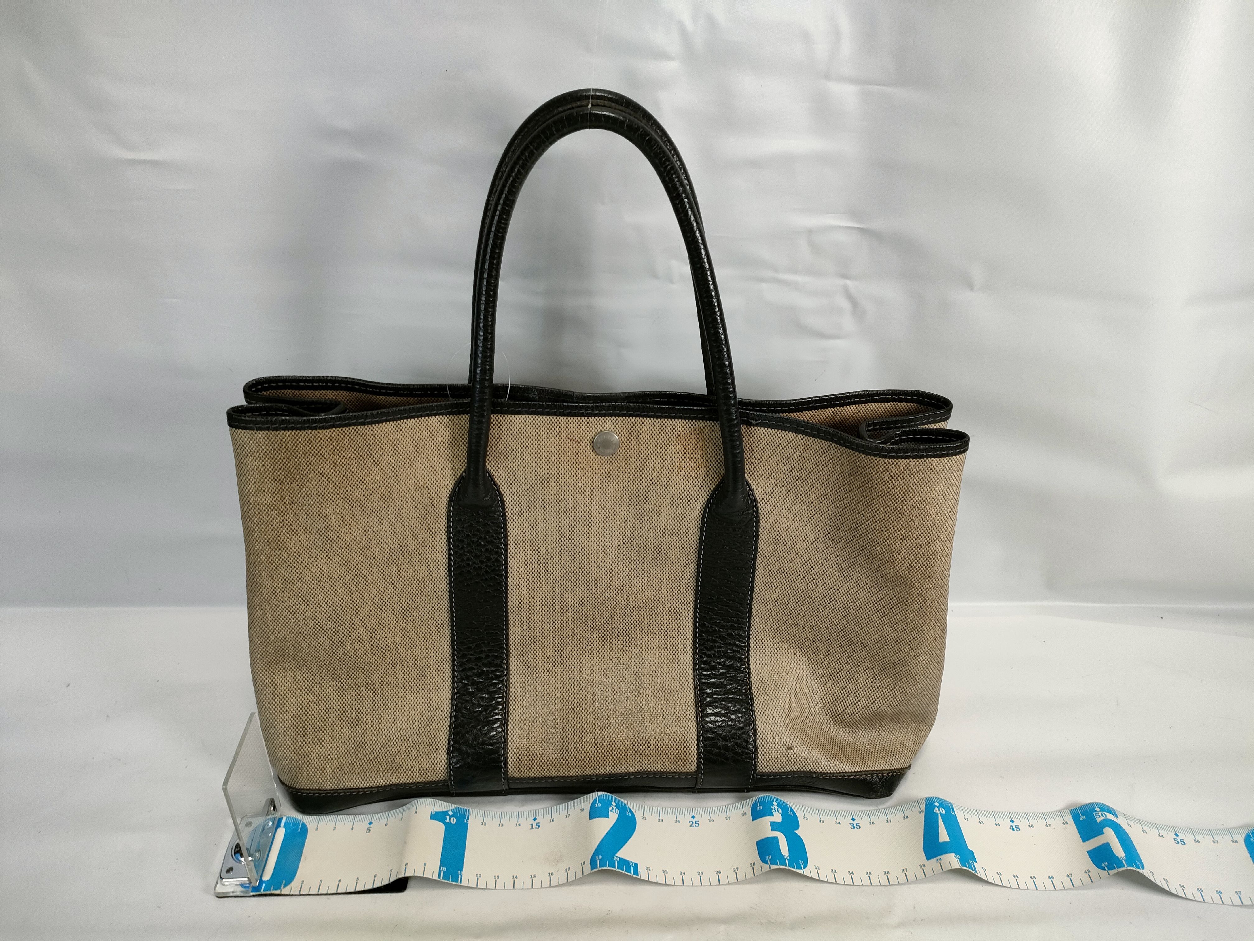 Garden Party Grey Toile H D-stamp Tote Bag — view 2