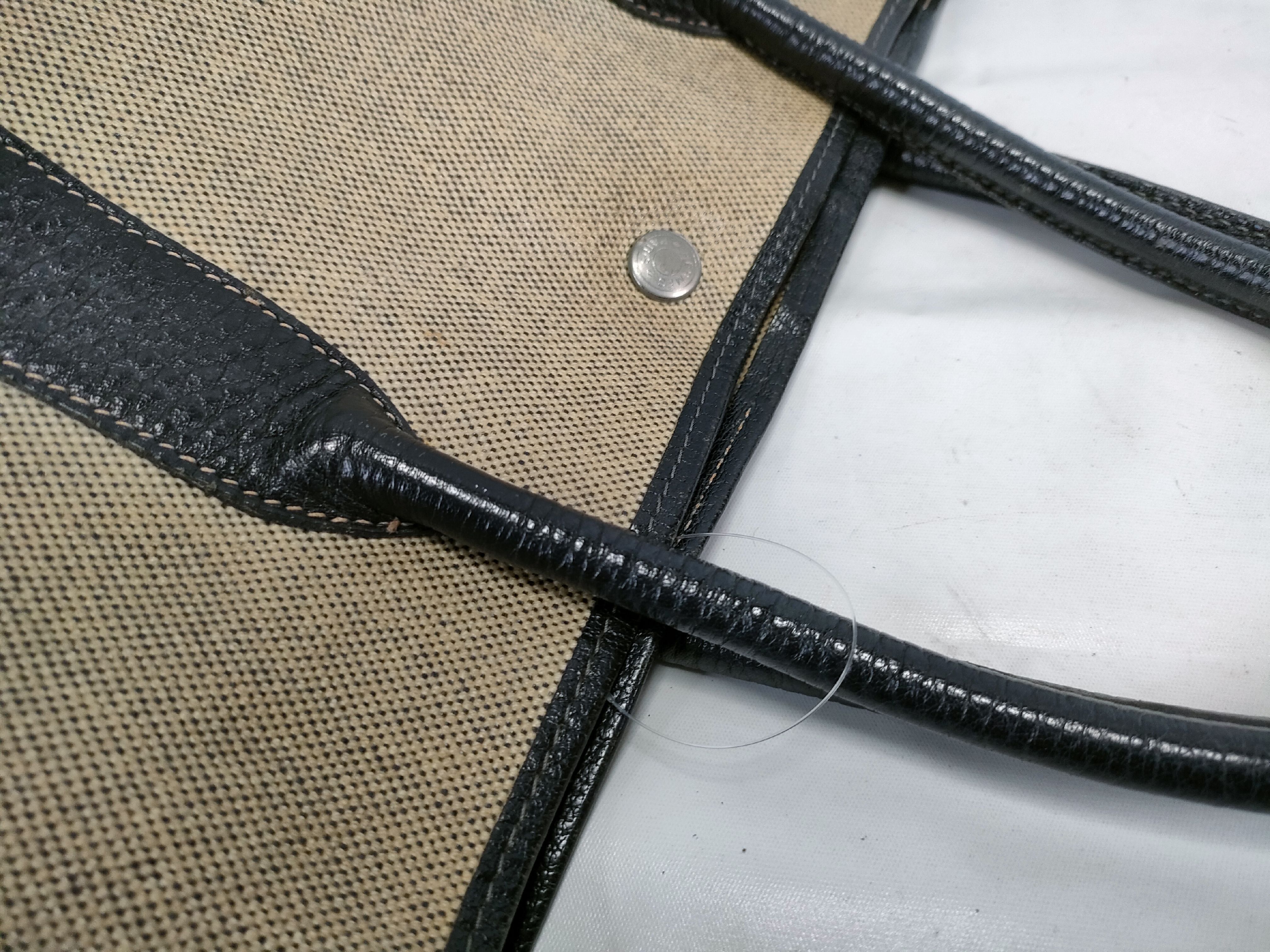 Garden Party Grey Toile H D-stamp Tote Bag — view 5
