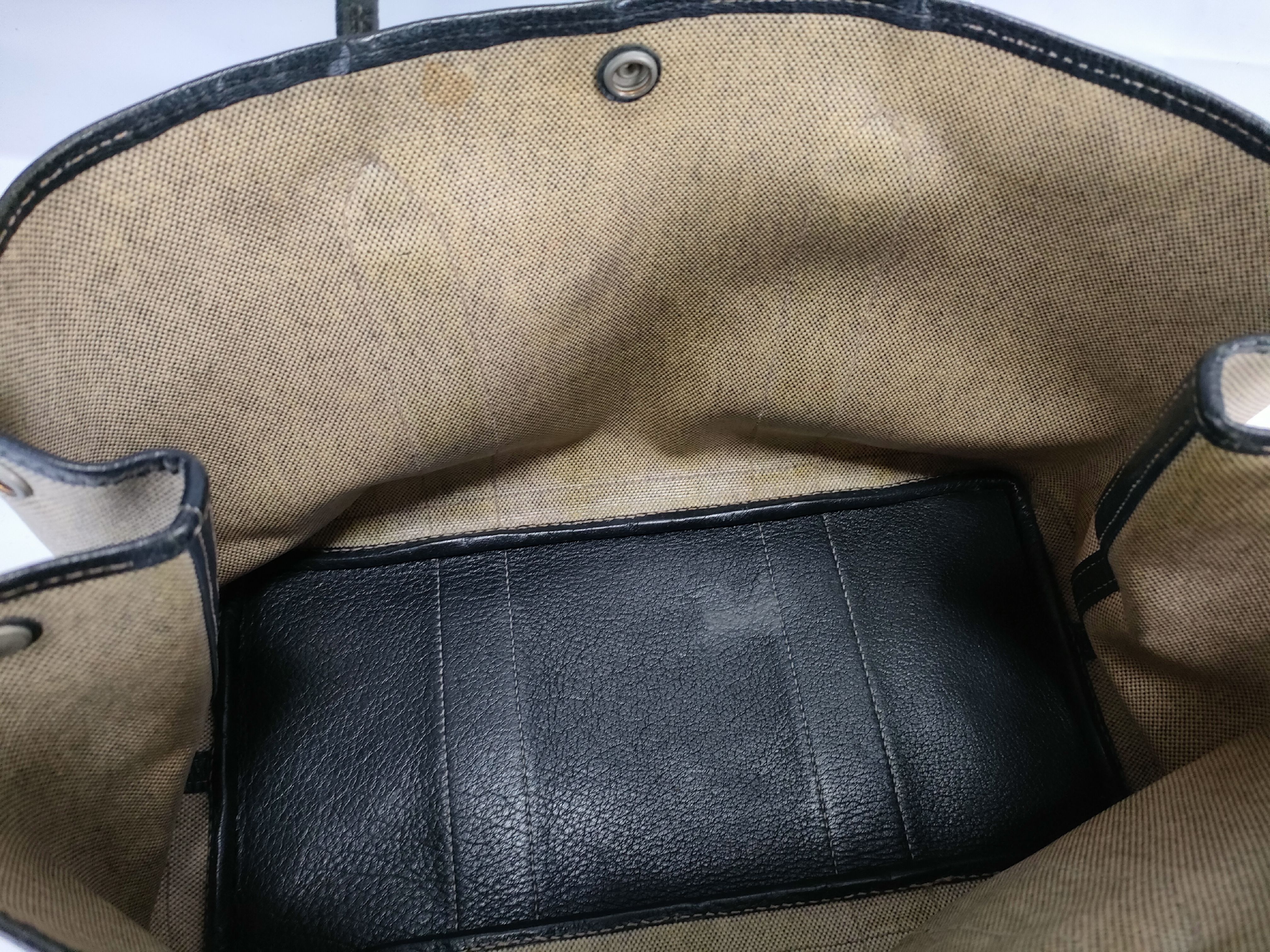 Garden Party Grey Toile H D-stamp Tote Bag — view 9
