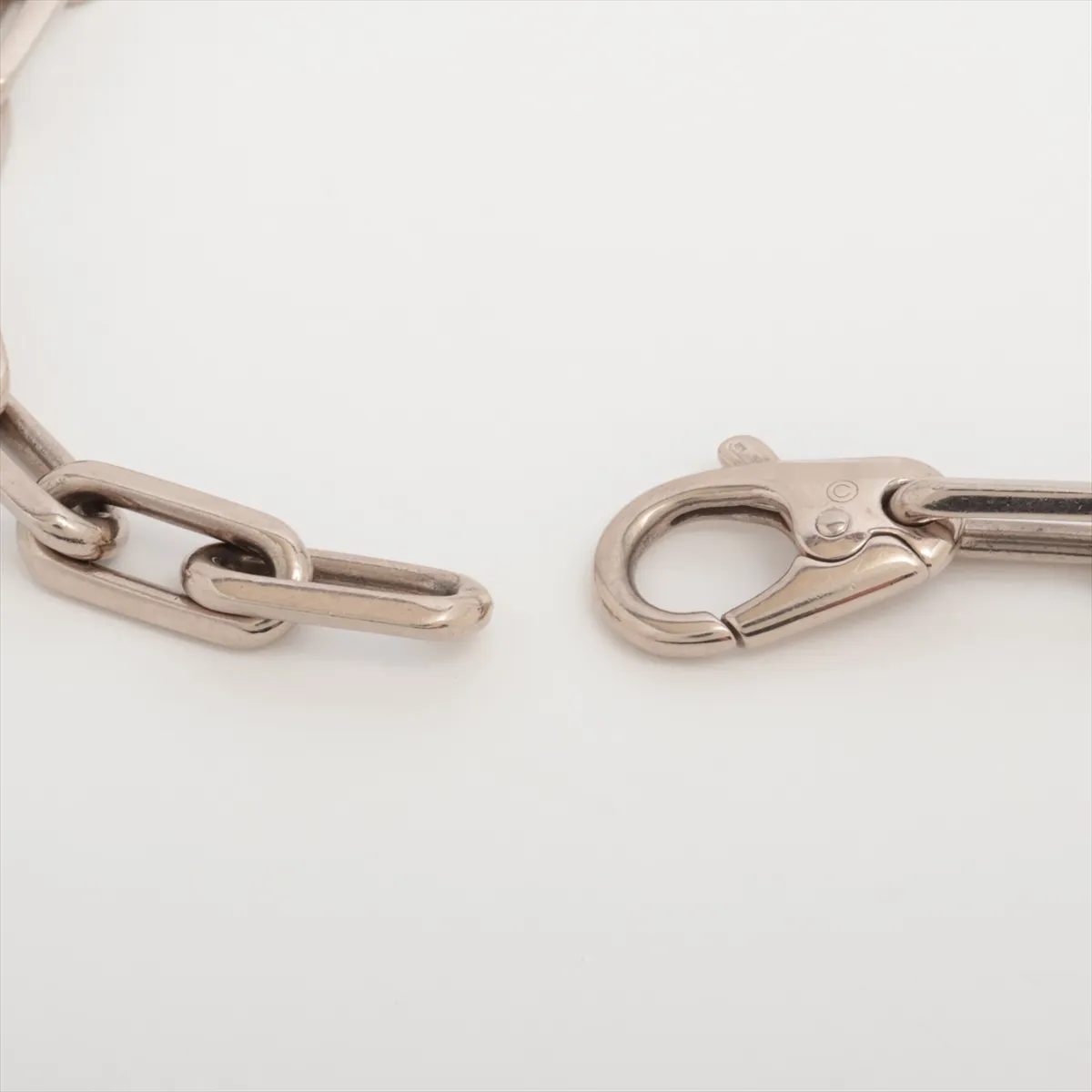 Santos de Cartier bracelet, 750 (WG), 20.2g, GZ1858, engraving — view 4