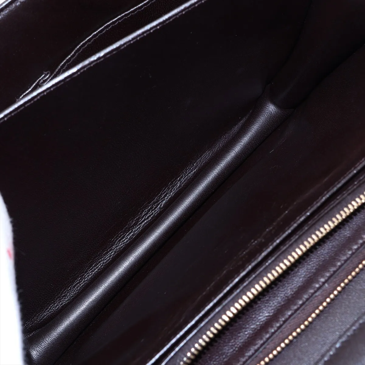 Classic Box Calf Hair x Leather Shoulder Bag, Brown — view 7