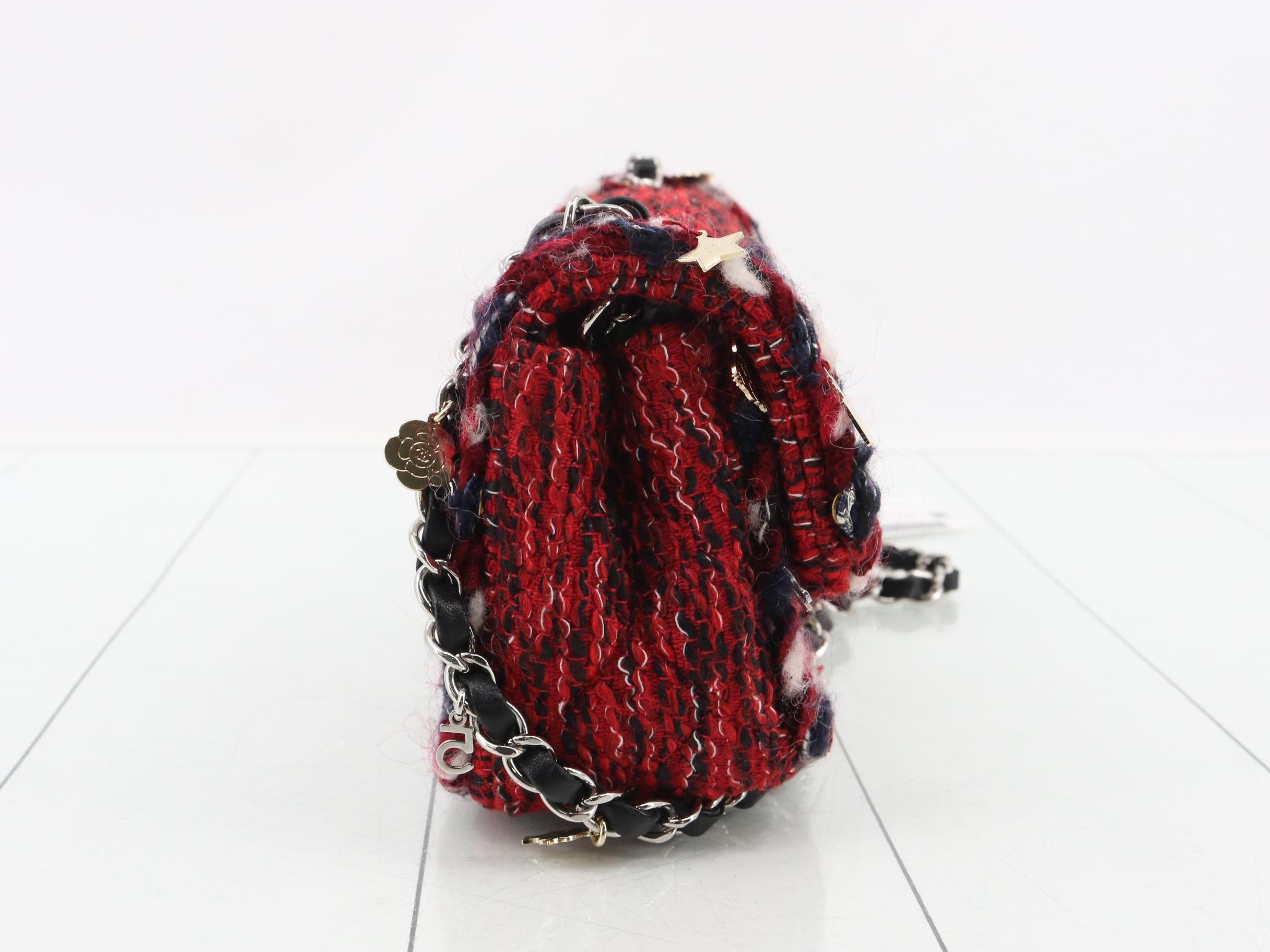 Tweed Mini Matelassé Shoulder Bag — view 4