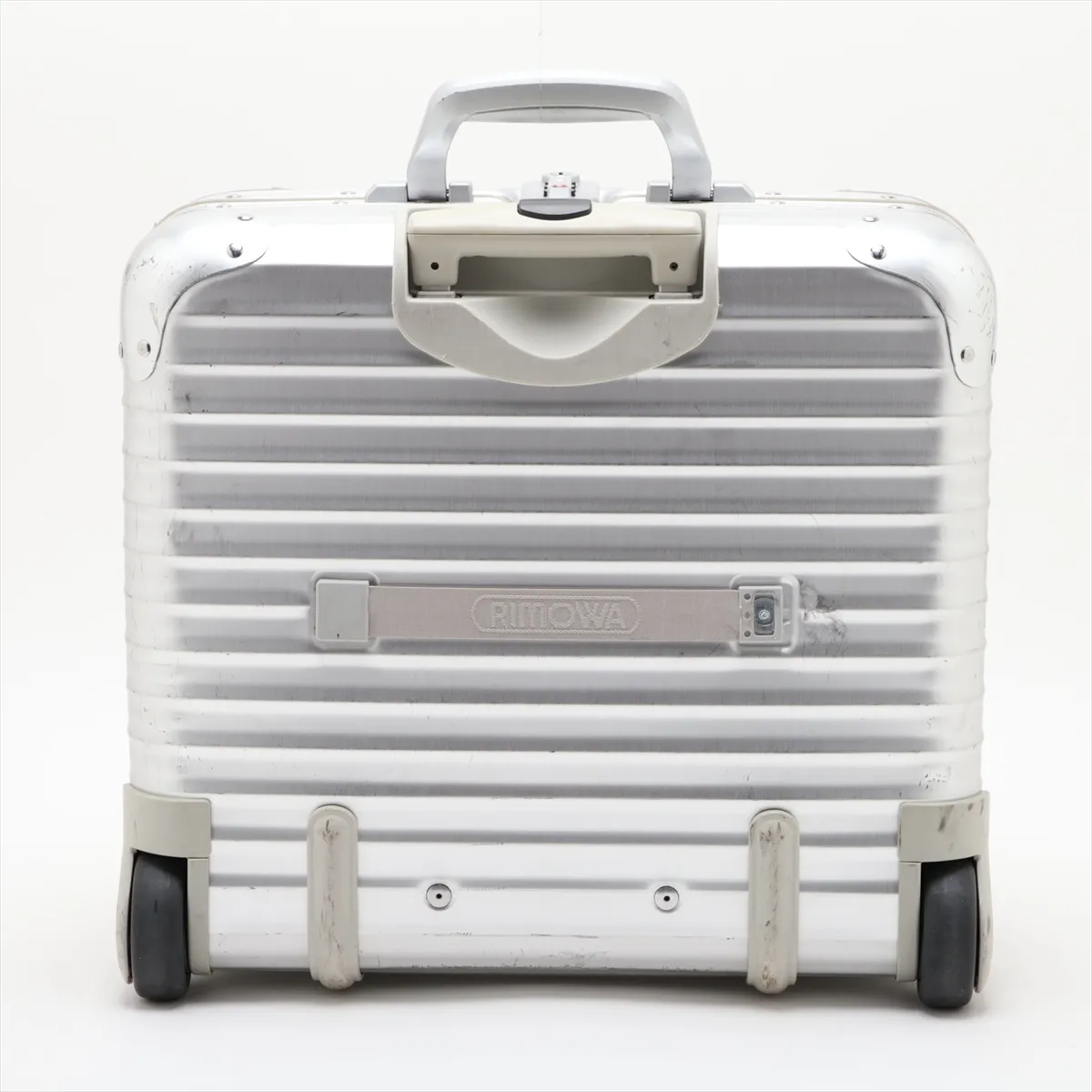 [Individually packaged] Rimowa Business Trolley Aluminum Carry Case Silver PIN Code: 152 — view 2