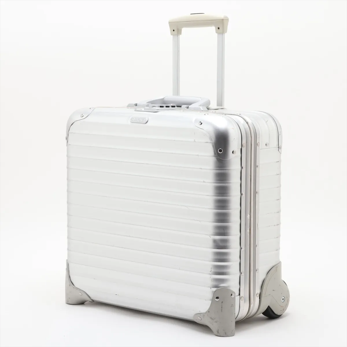 [Individually packaged] Rimowa Business Trolley Aluminum Carry Case Silver PIN Code: 152 — view 13