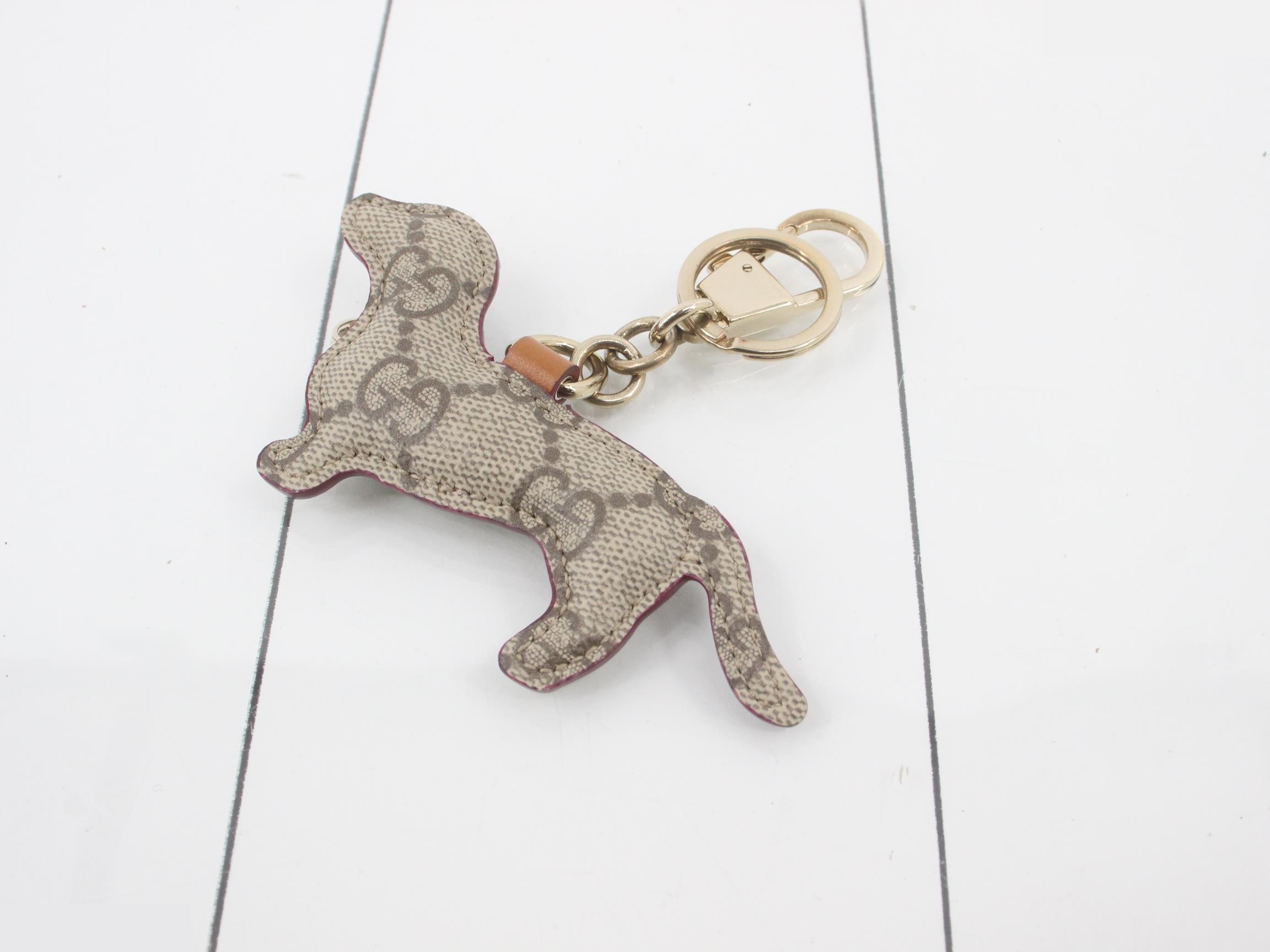 Bag charm, dog shape, dachshund — view 2