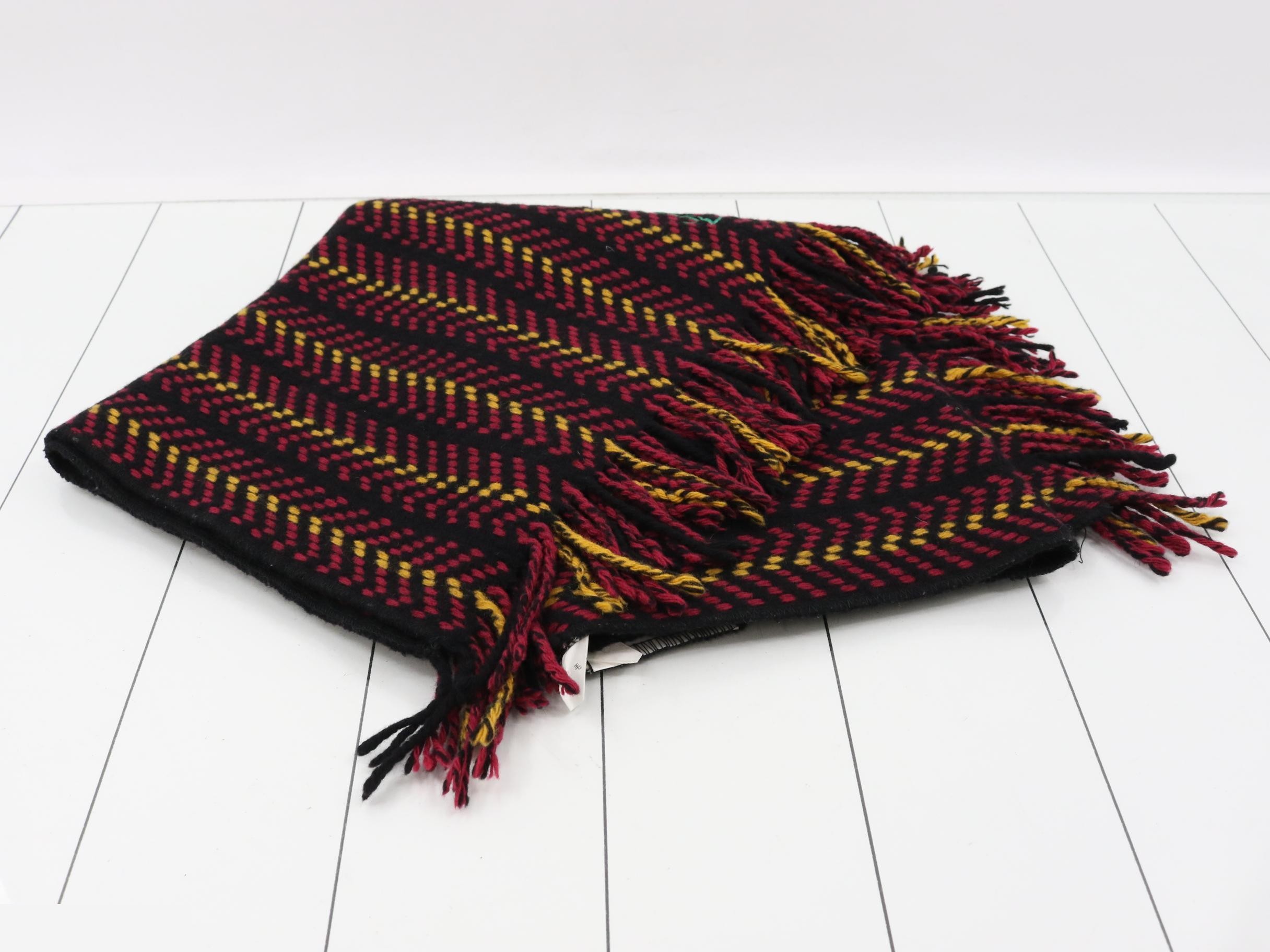 Muffler with YSL logo, multicolor — view 3