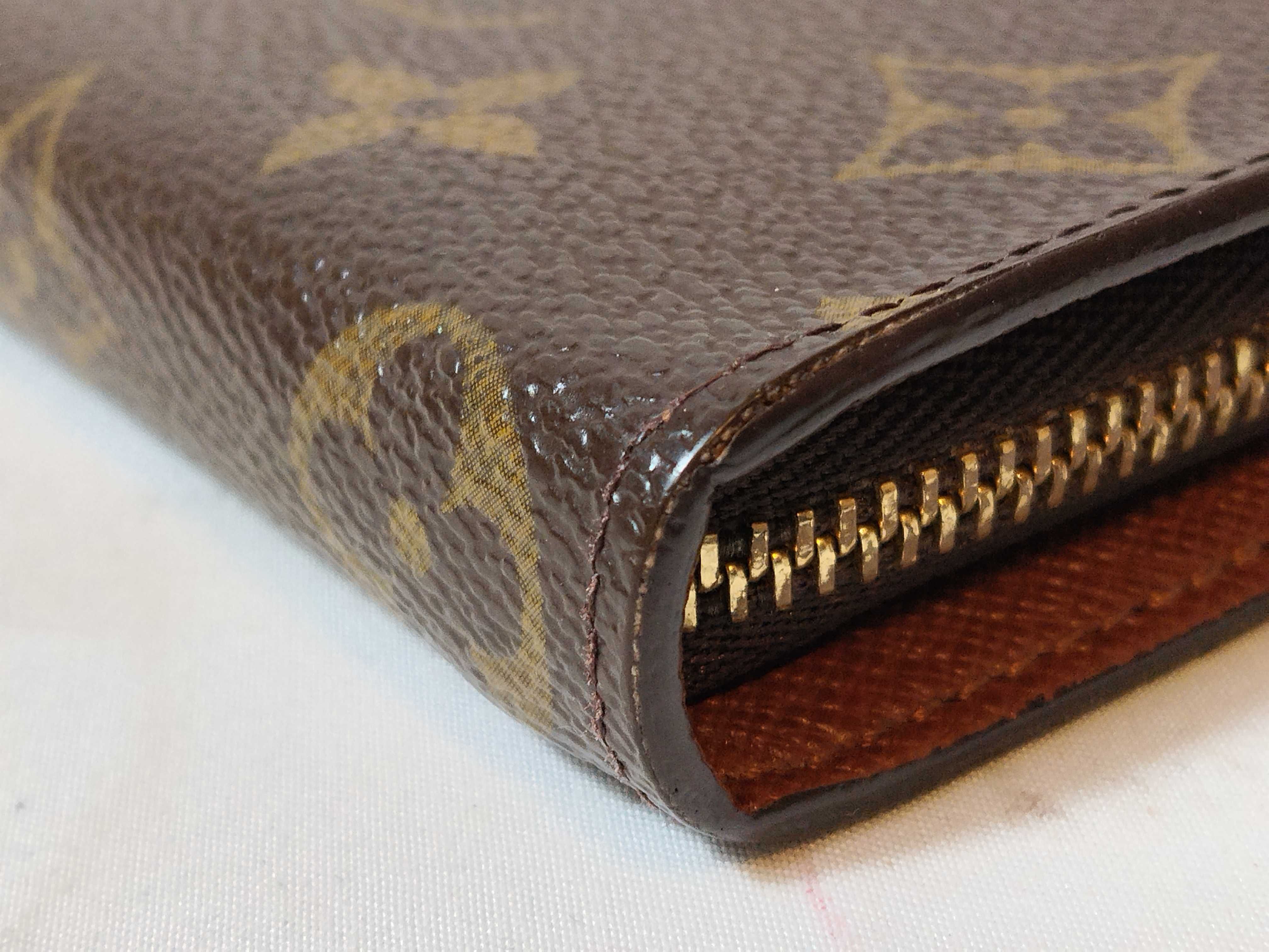 Monogram Portemonnaie Zip Wallet M61727 Initial — view 4