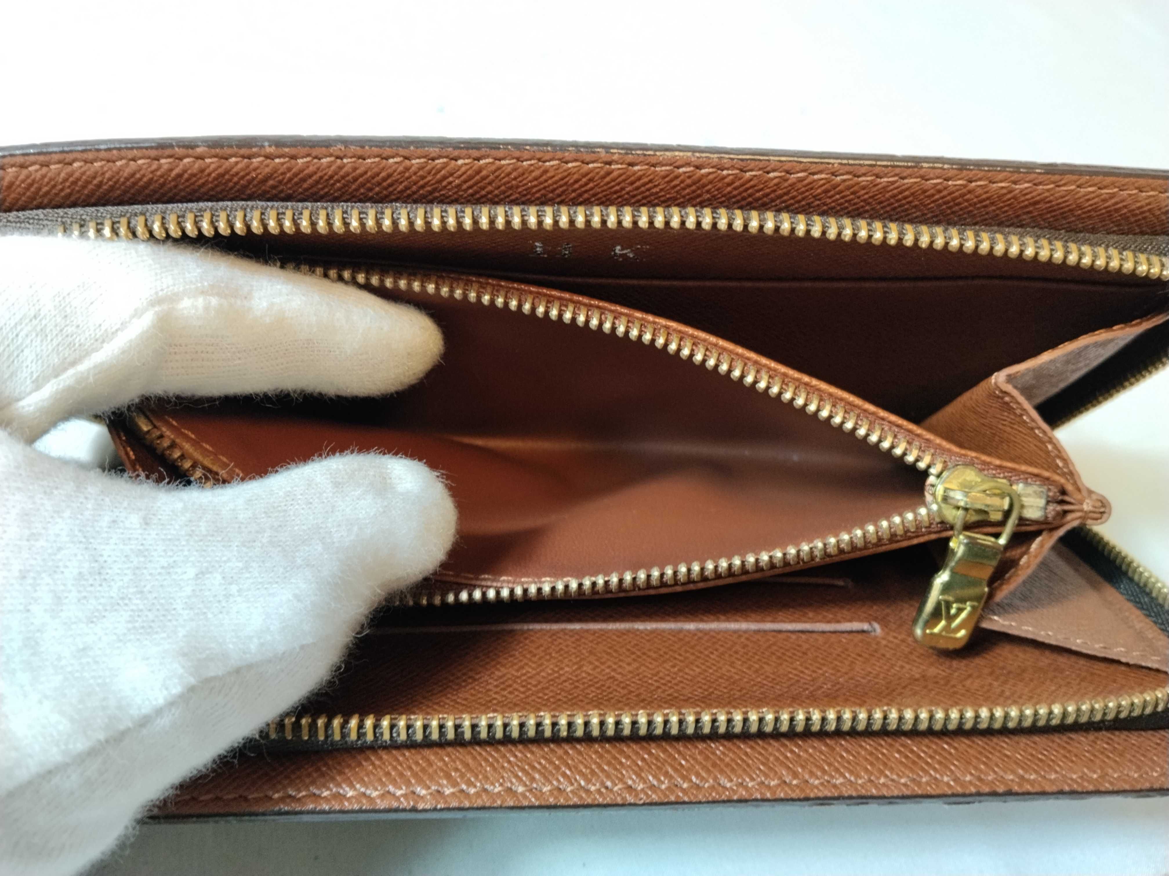 Monogram Portemonnaie Zip Wallet M61727 Initial — view 10
