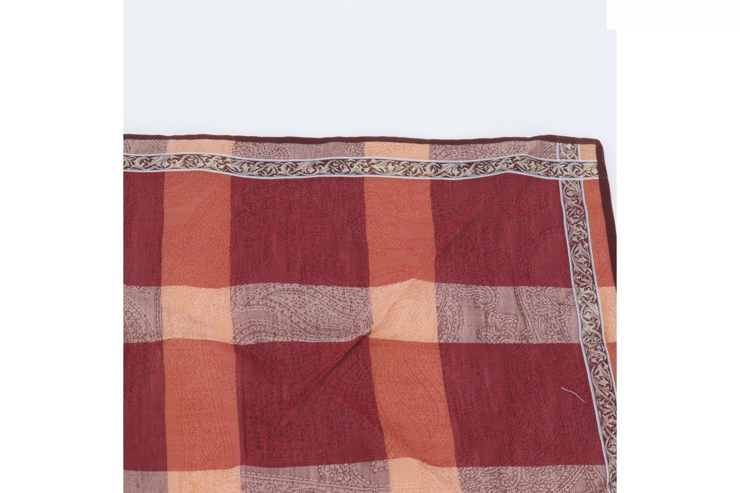 Checked scarf — view 2