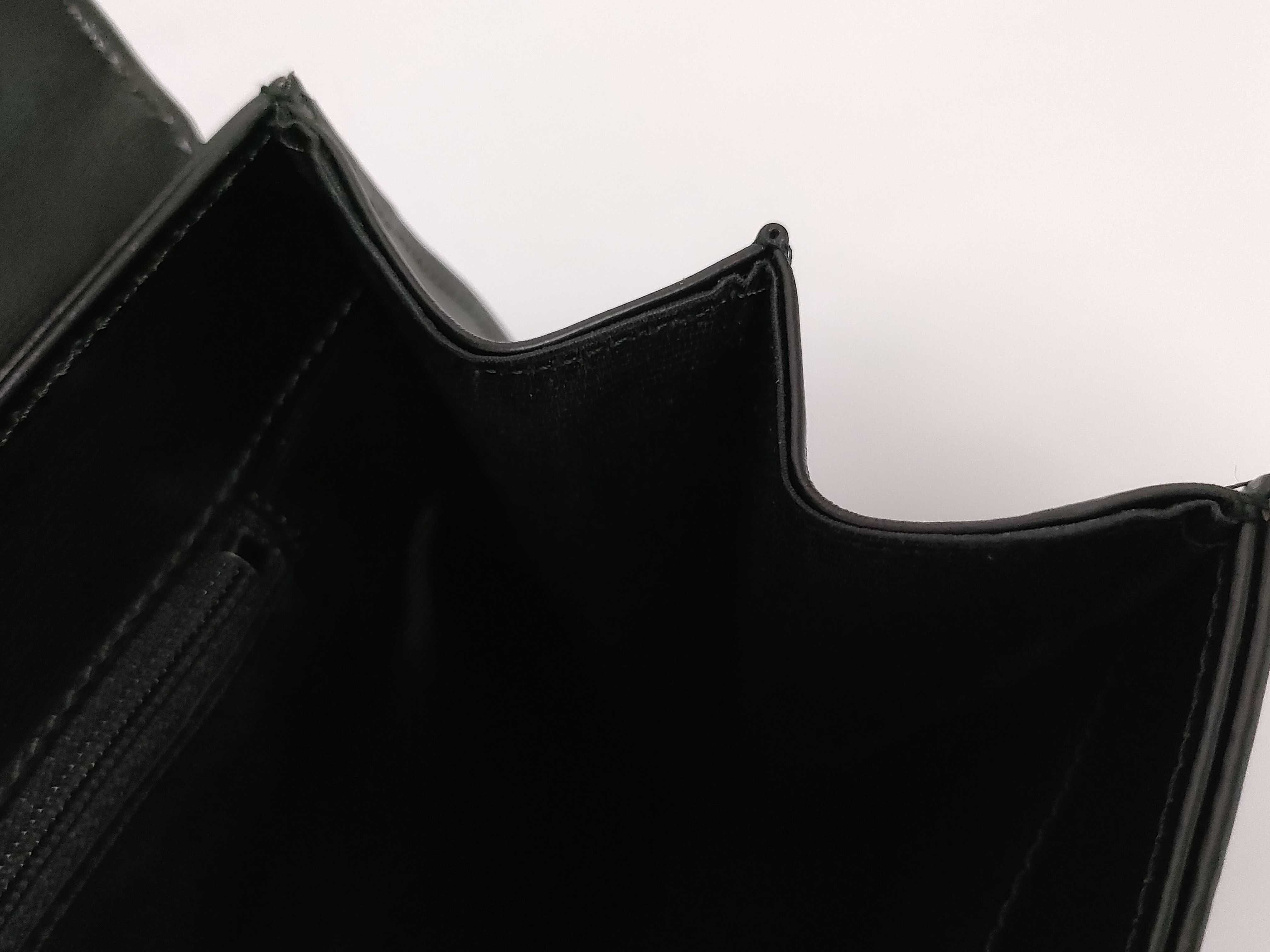 2-Way Bag, Black Leather Handbag — view 13