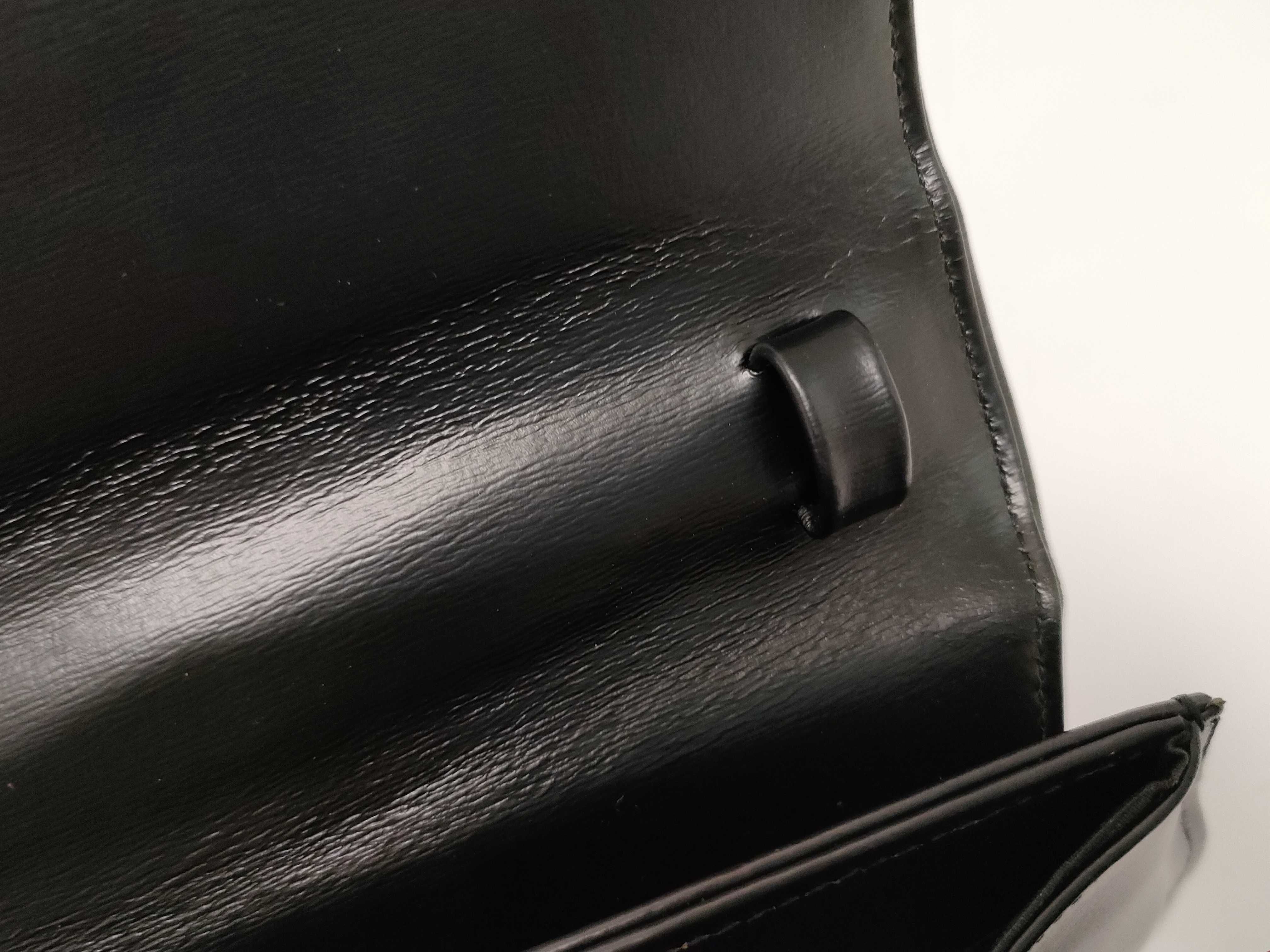 2-Way Bag, Black Leather Handbag — view 9