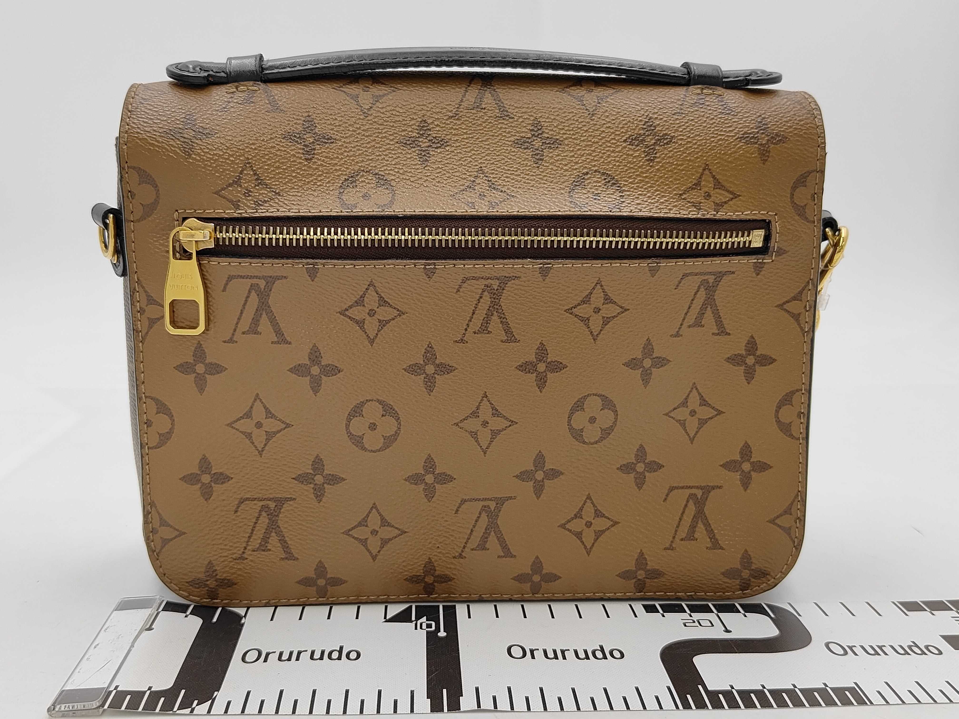 M44876 Monogram Reverse Pochette Metis MM 2-Way Handbag — view 2
