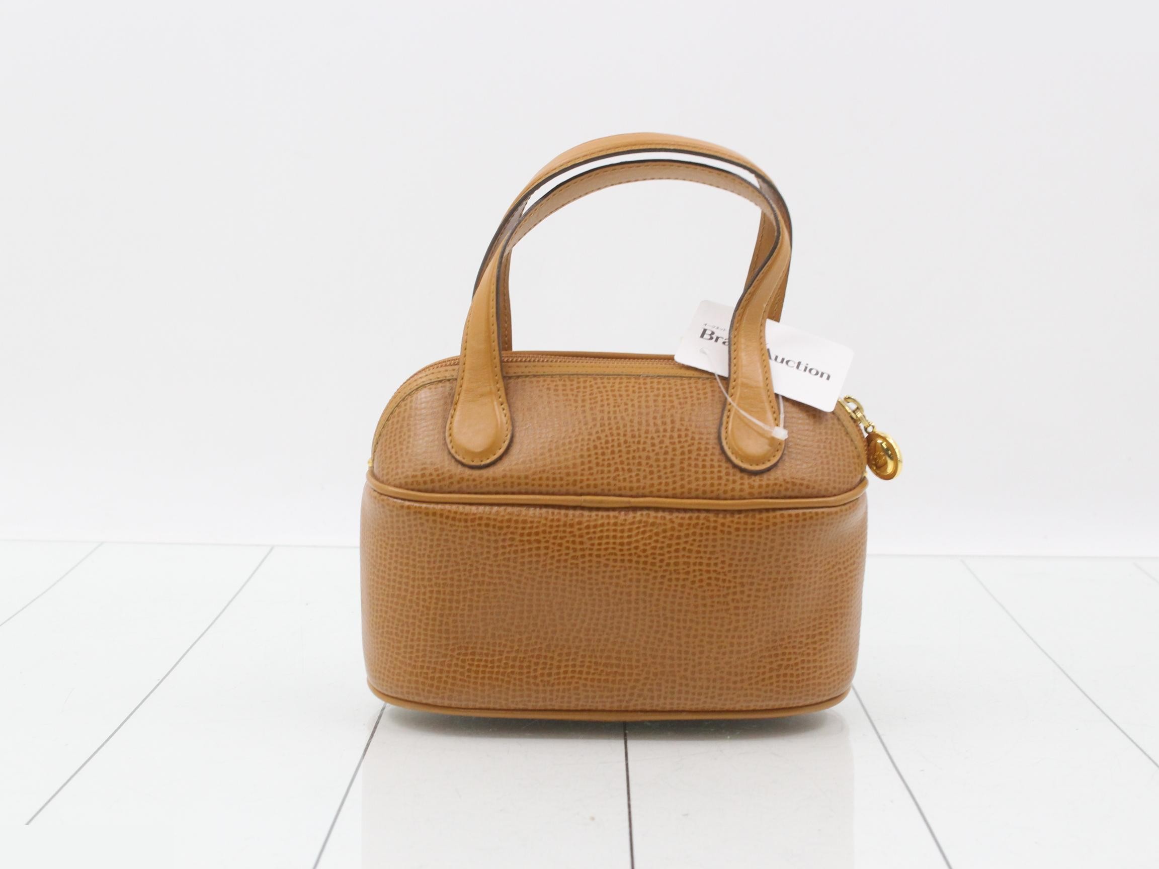 Handbag with oval logo — view 2