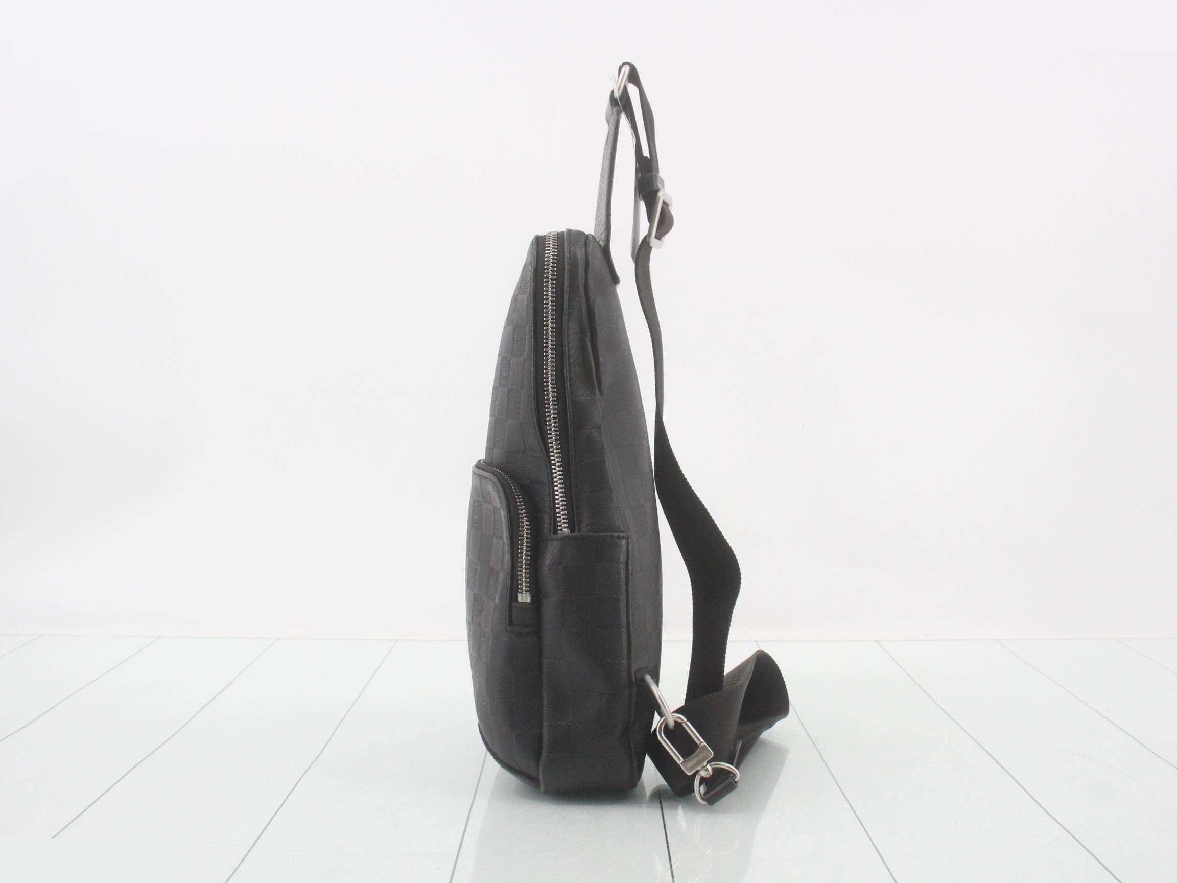 Damier Infini Avenue Sling Bag (Waist Bag) — view 3