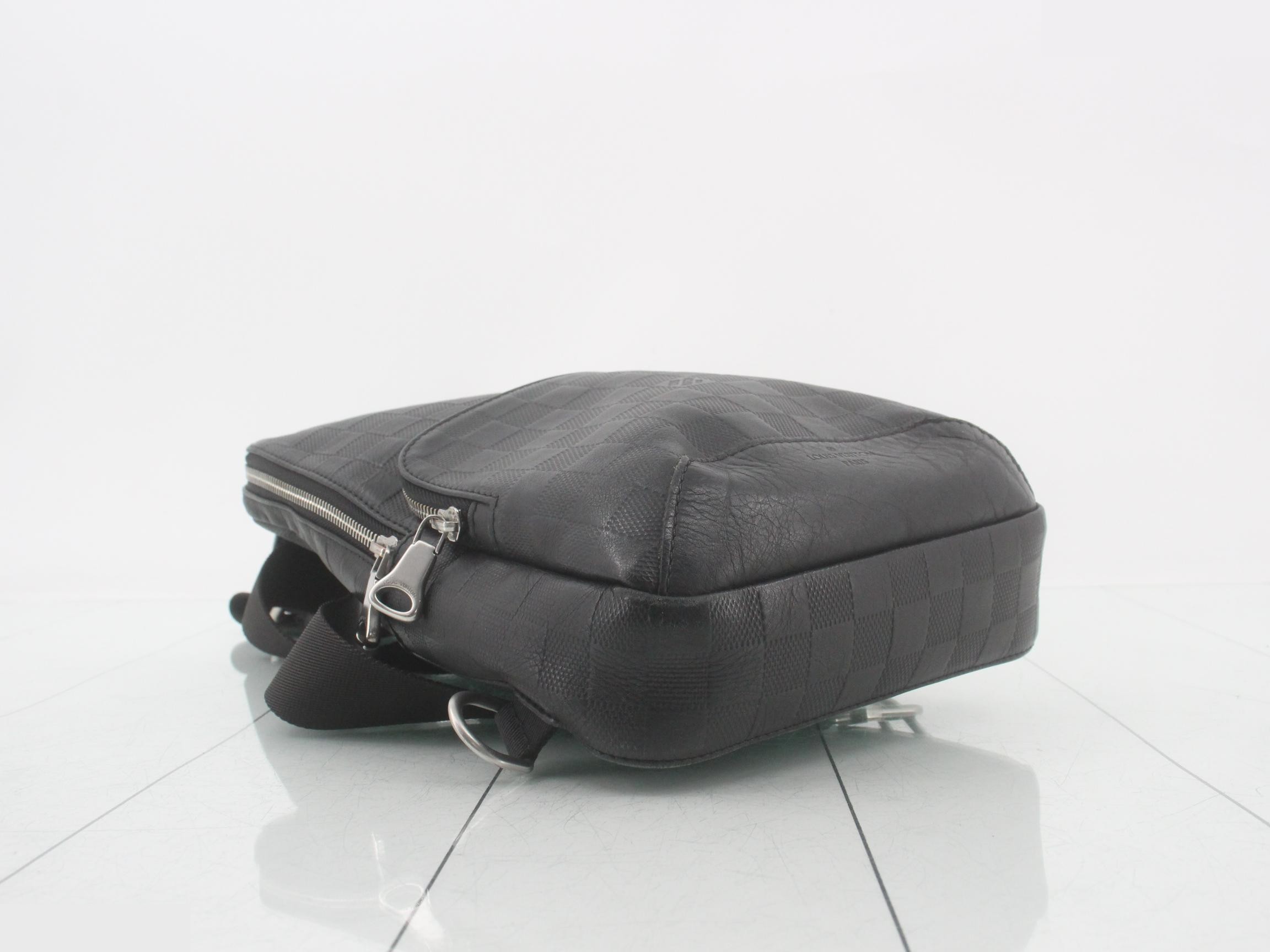 Damier Infini Avenue Sling Bag (Waist Bag) — view 5