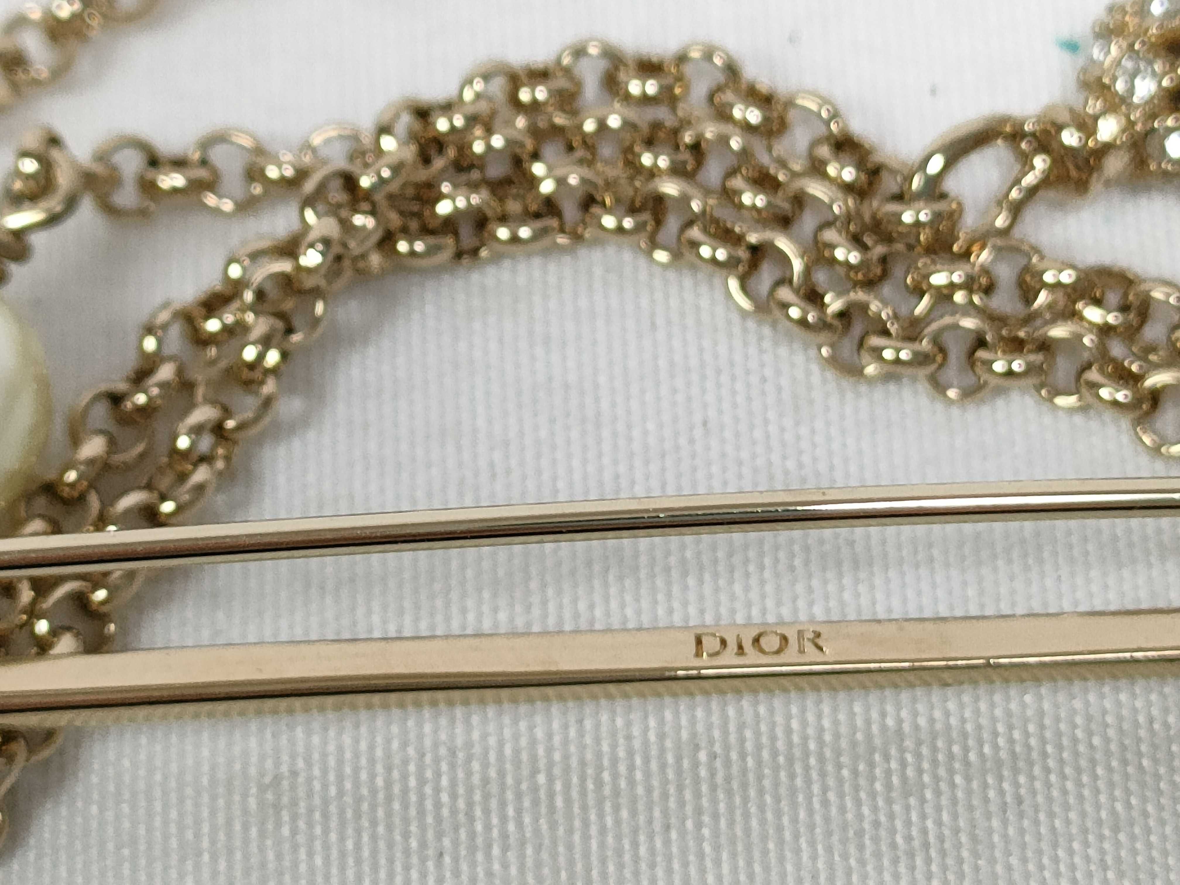 Pearl Chain Pin Brooch — view 5