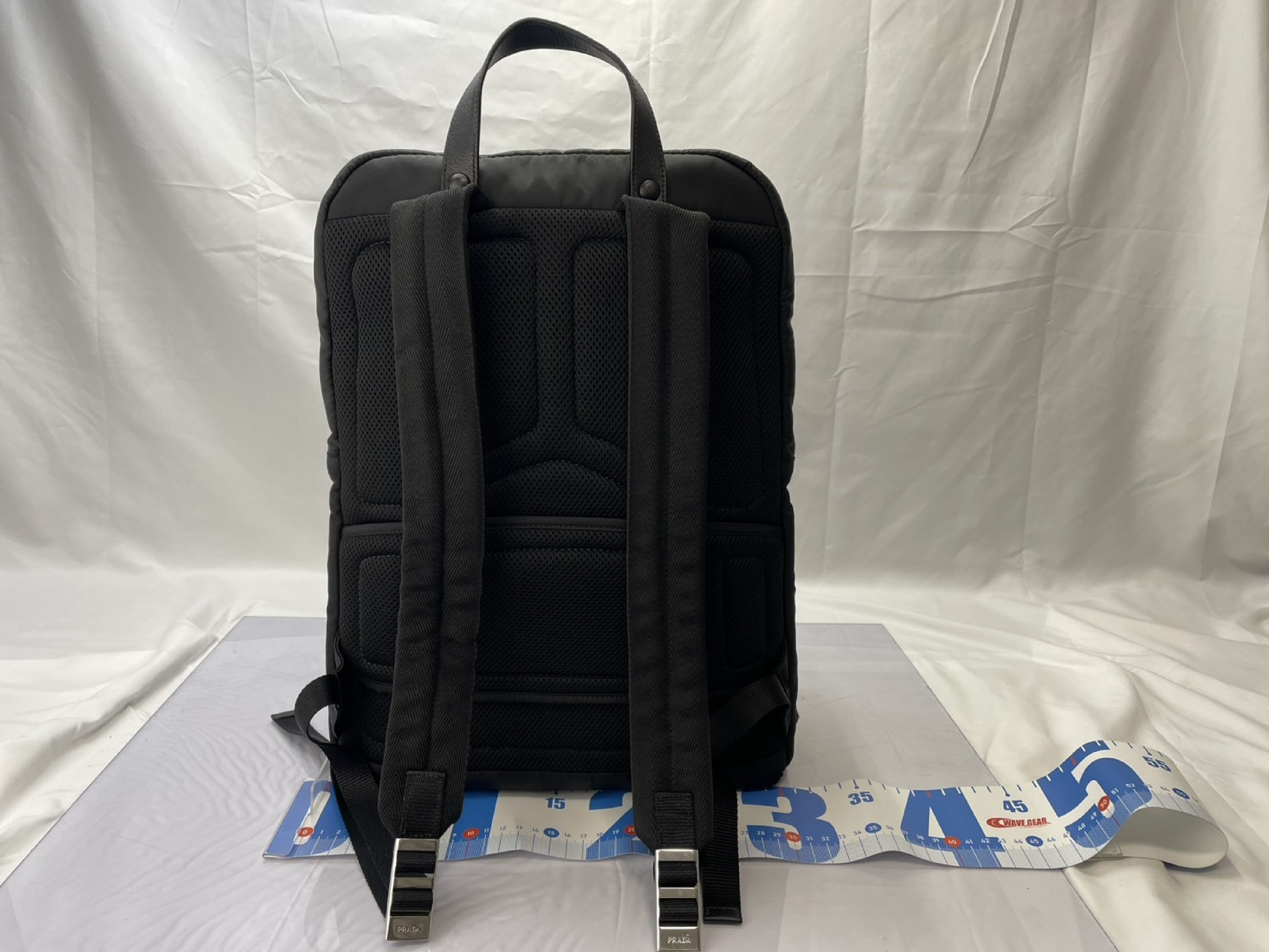 Backpack, Prada Saffiano Leather, VZ0063 Black, 2VZ028 Backpack — view 2
