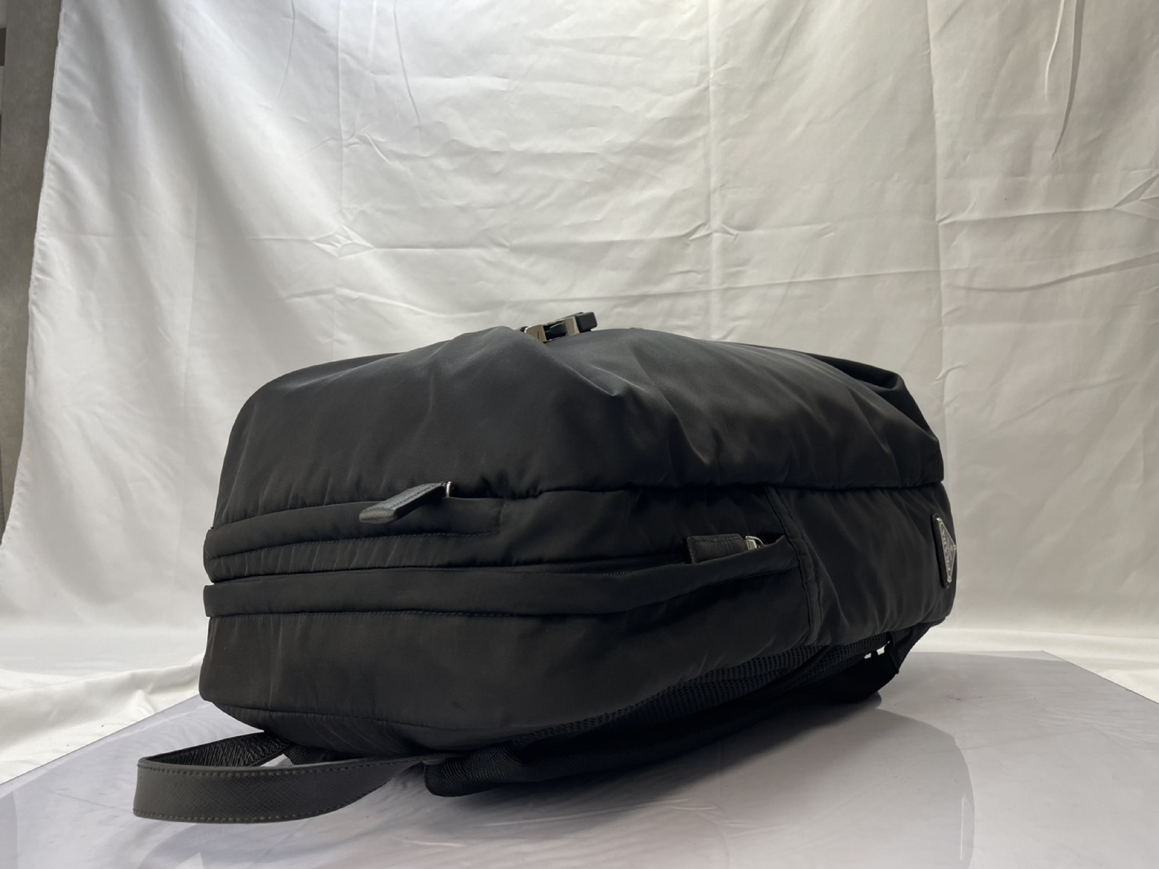Backpack, Prada Saffiano Leather, VZ0063 Black, 2VZ028 Backpack — view 11
