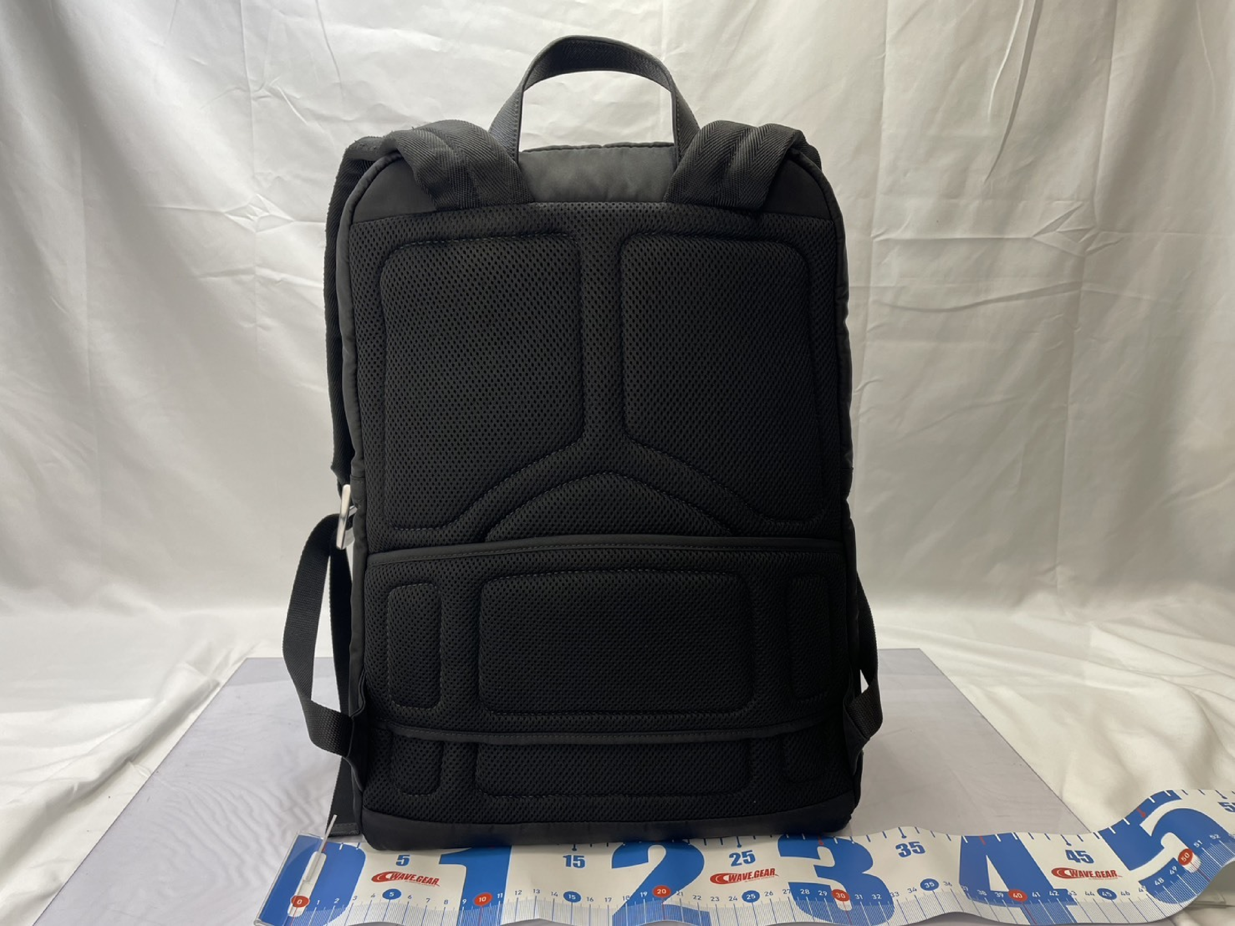 Backpack, Prada Saffiano Leather, VZ0063 Black, 2VZ028 Backpack — view 3
