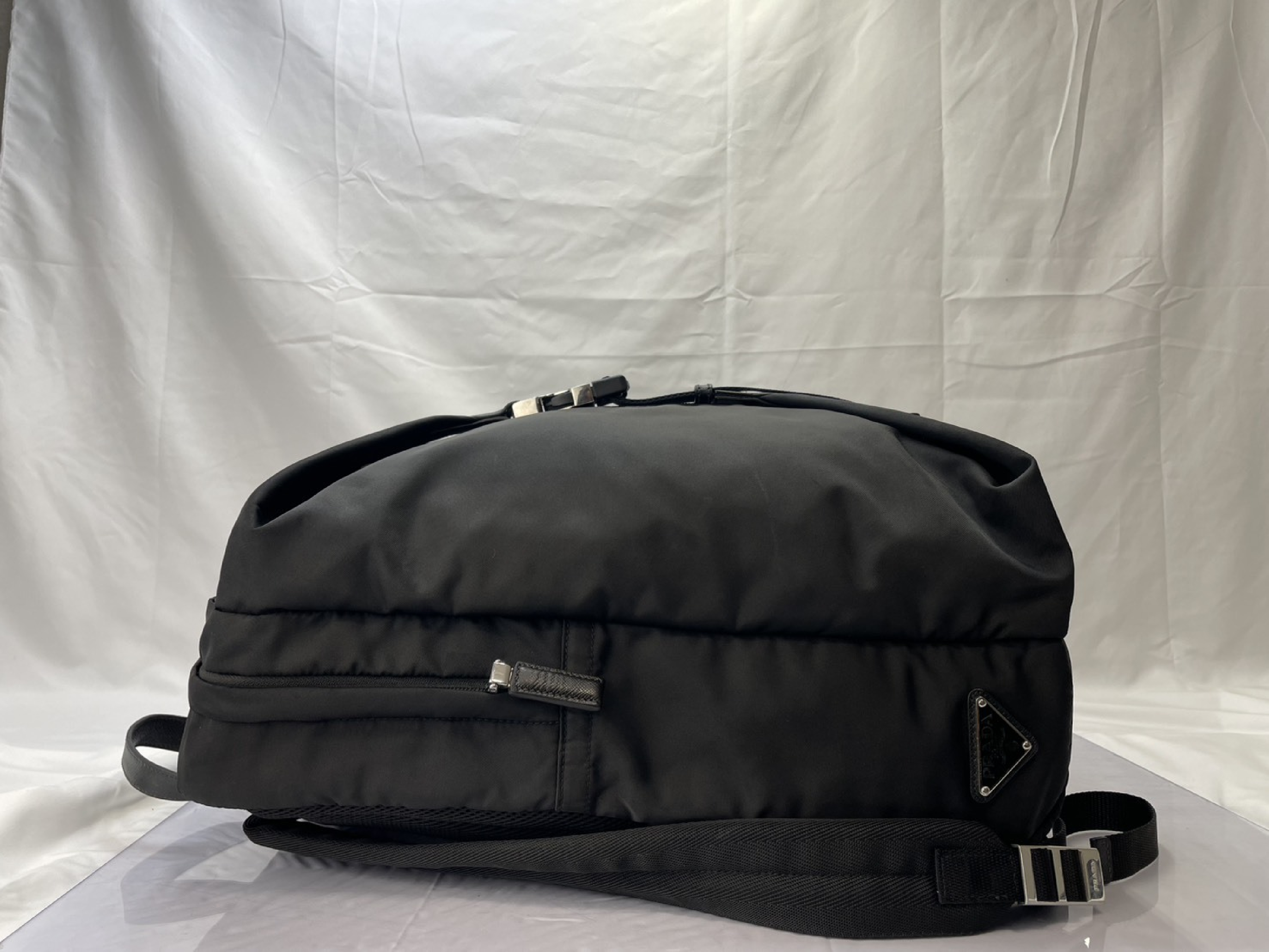 Backpack, Prada Saffiano Leather, VZ0063 Black, 2VZ028 Backpack — view 4