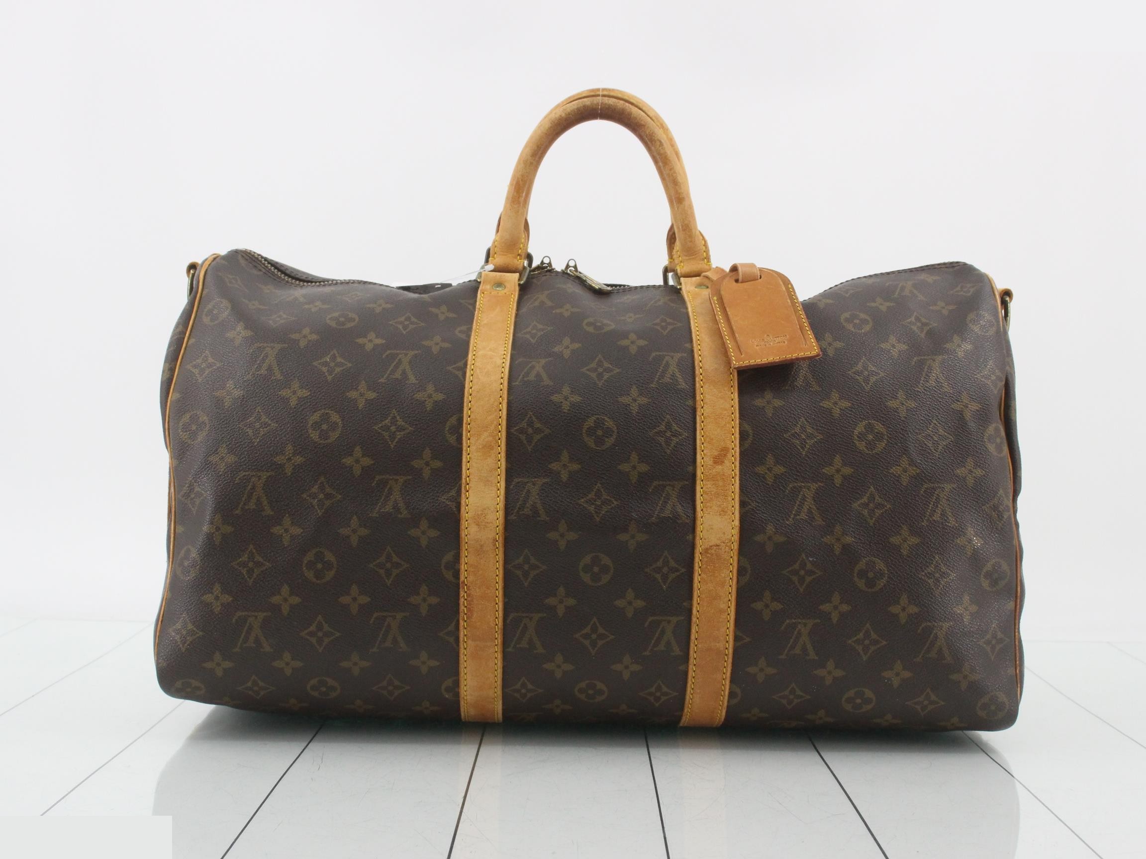 Monogram Keepall Bandoulière 50 Boston Bag — view 2