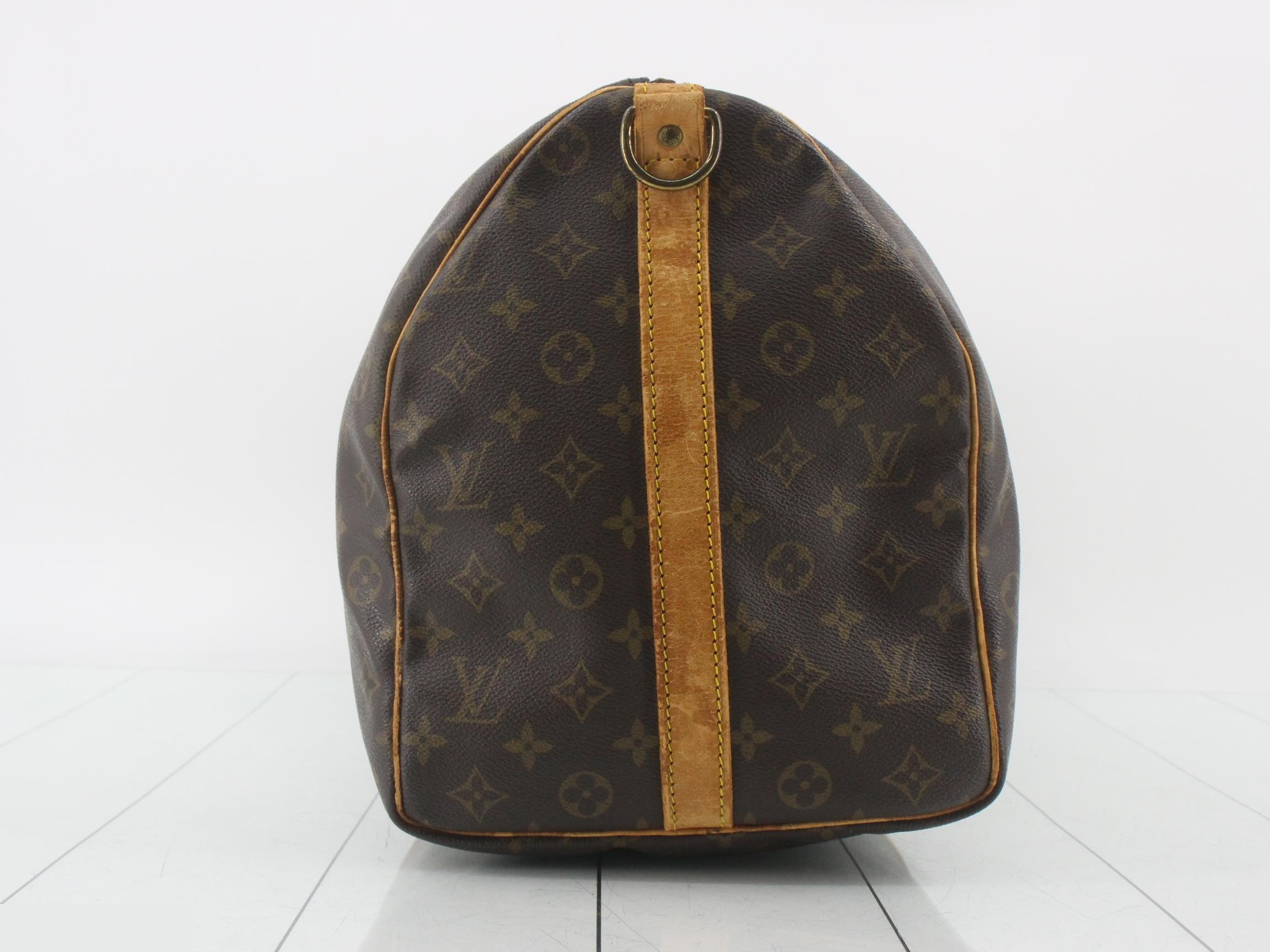 Monogram Keepall Bandoulière 50 Boston Bag — view 3