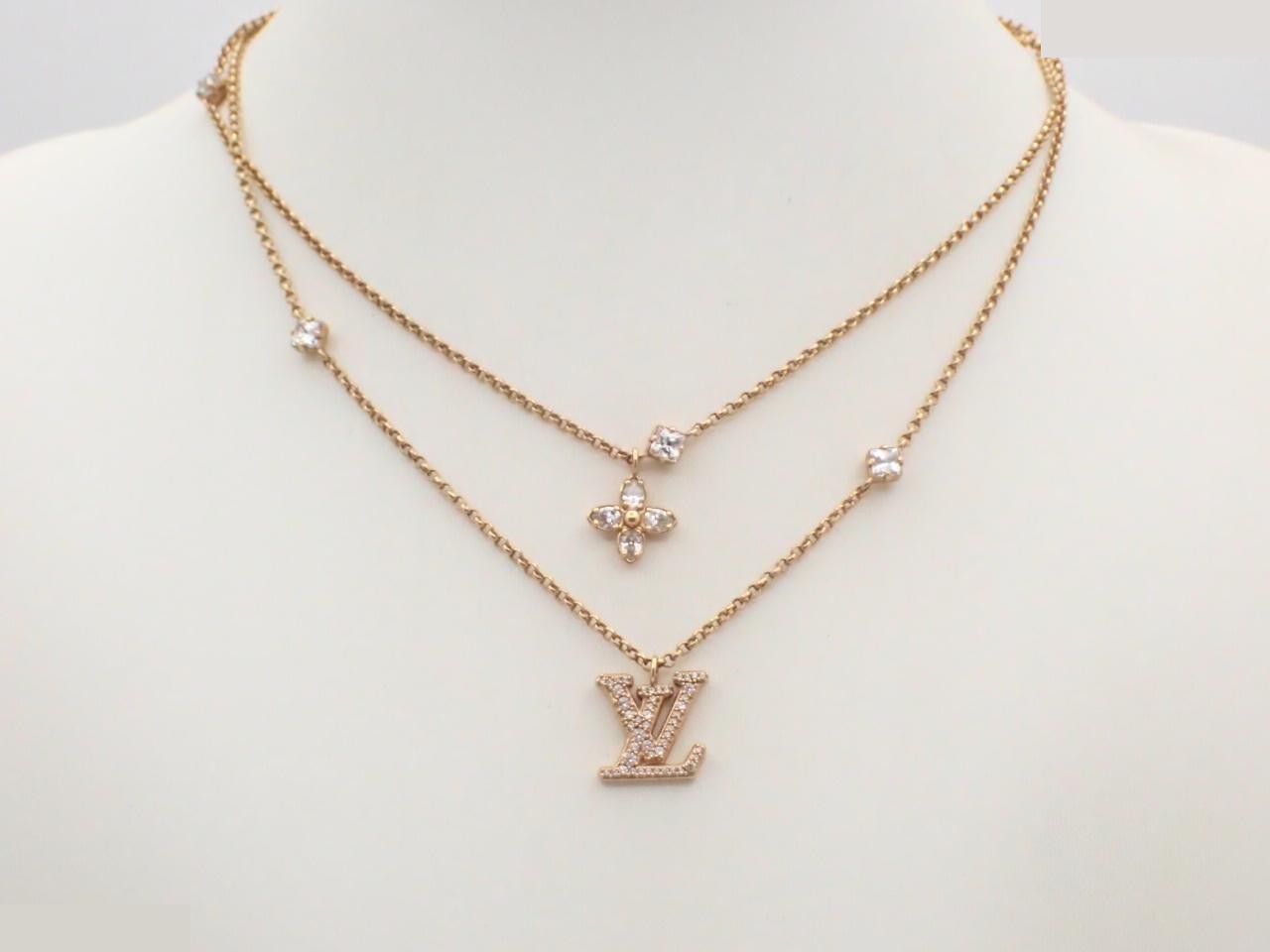 Necklace, Lady LV, chain approximately 40cm — view 3