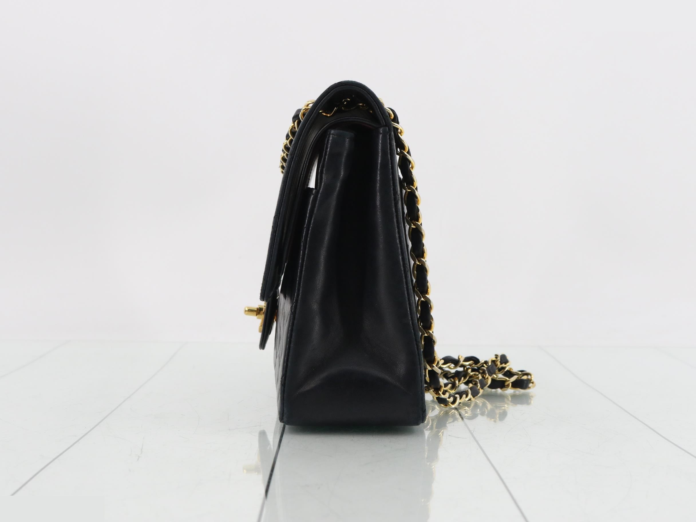 Double flap matelassé shoulder bag A01112 — view 3