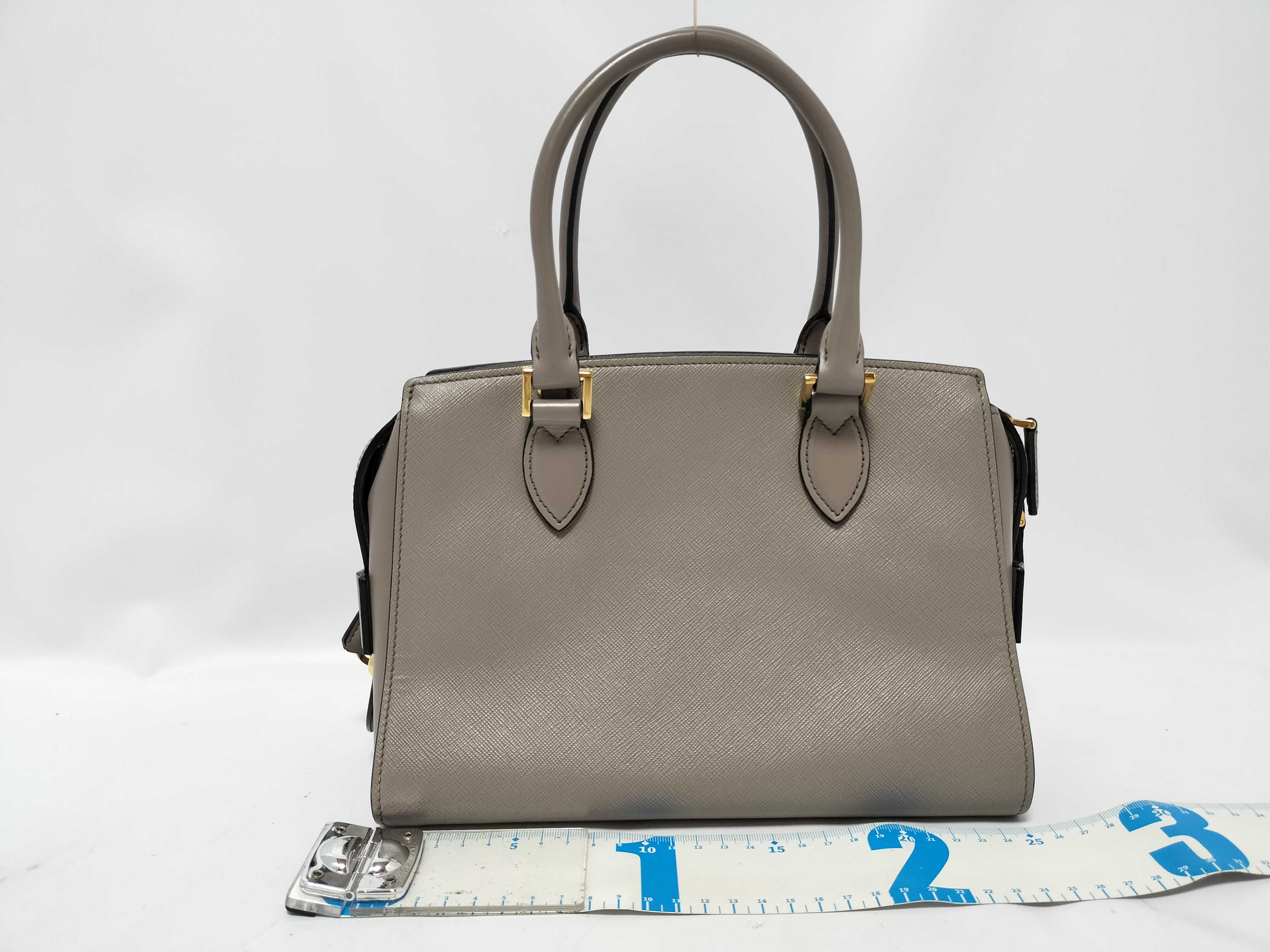 1BA164 Current Model Saffiano Leather Handbag — view 2