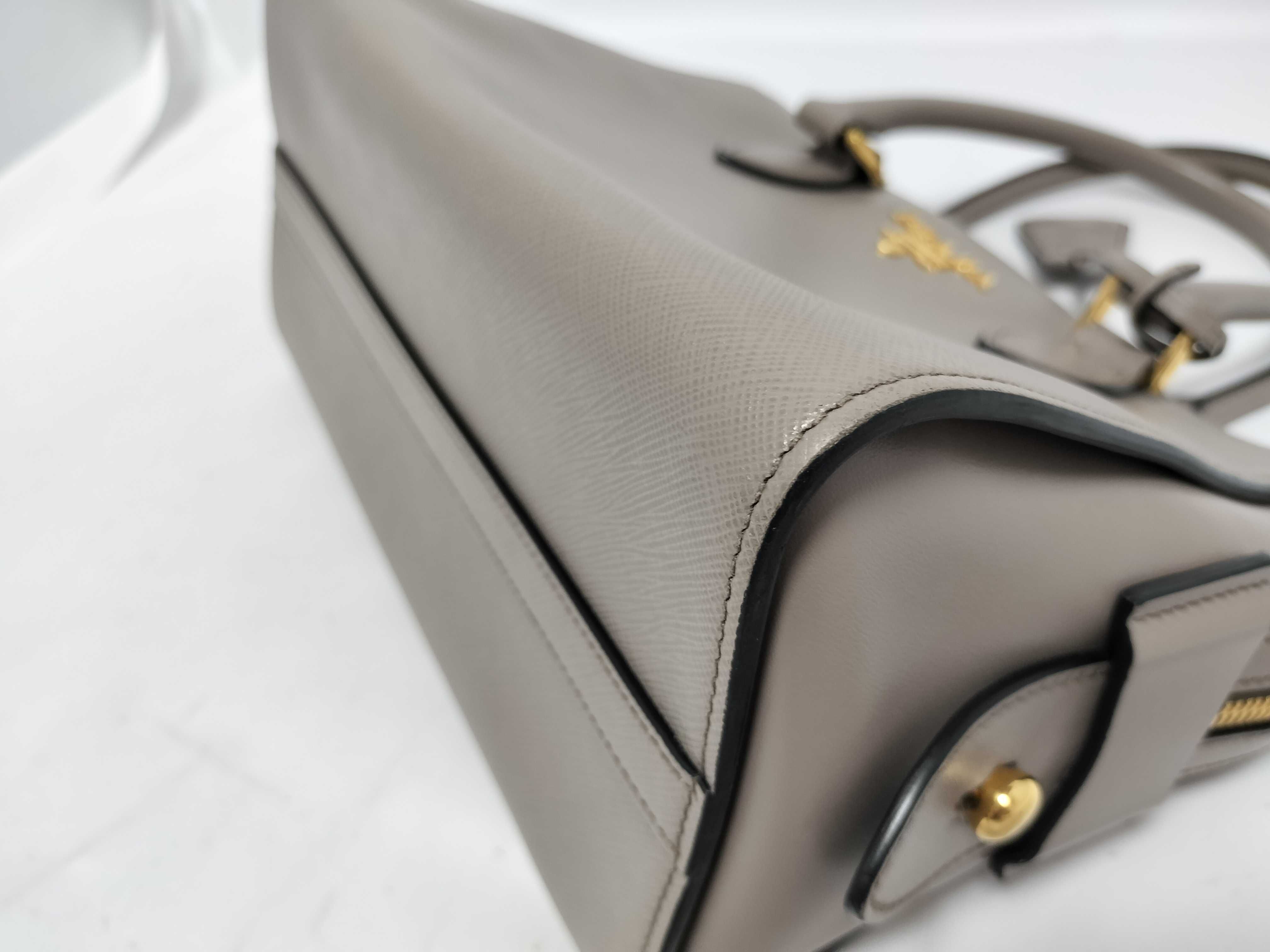 1BA164 Current Model Saffiano Leather Handbag — view 9