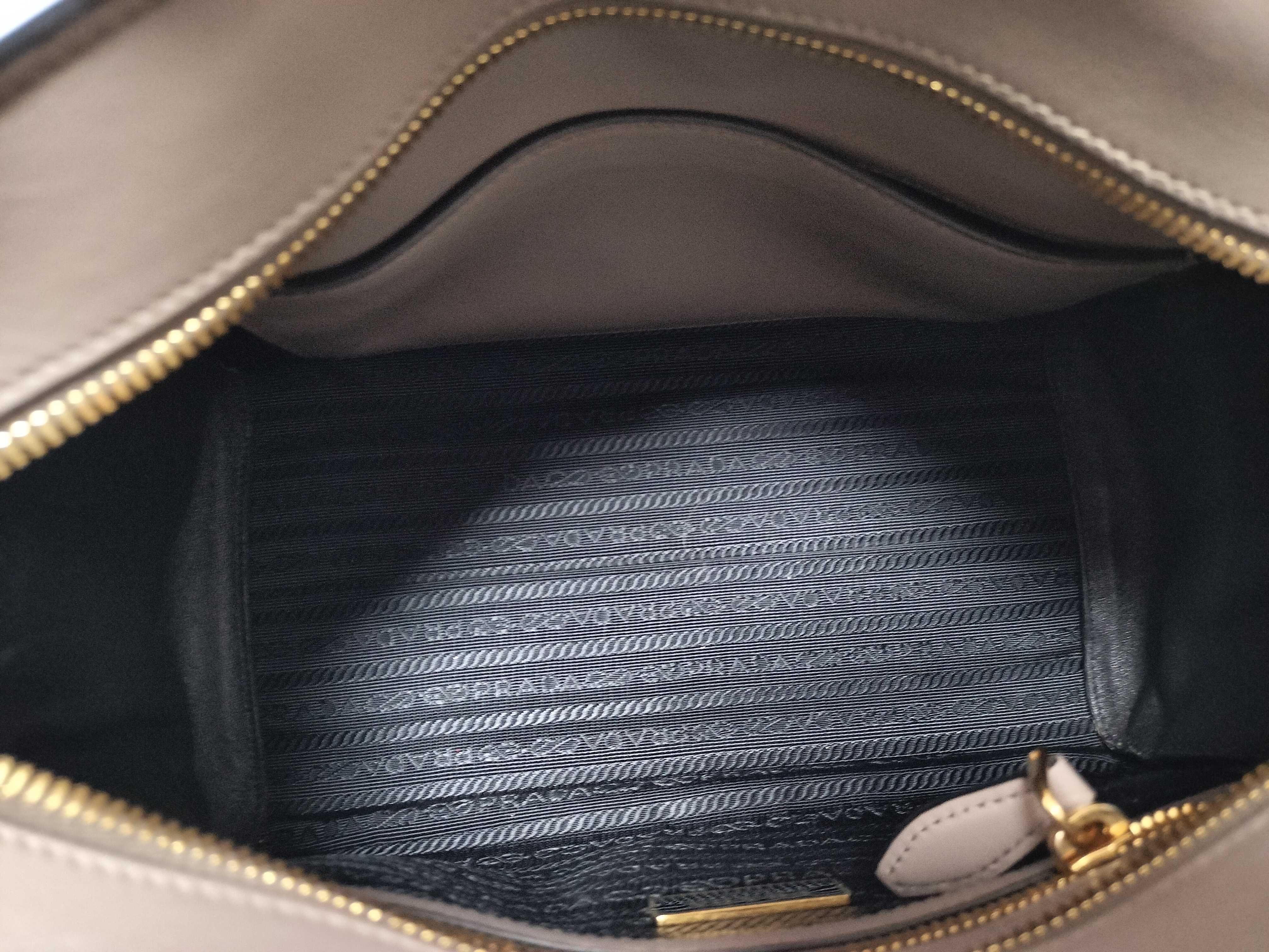 1BA164 Current Model Saffiano Leather Handbag — view 10