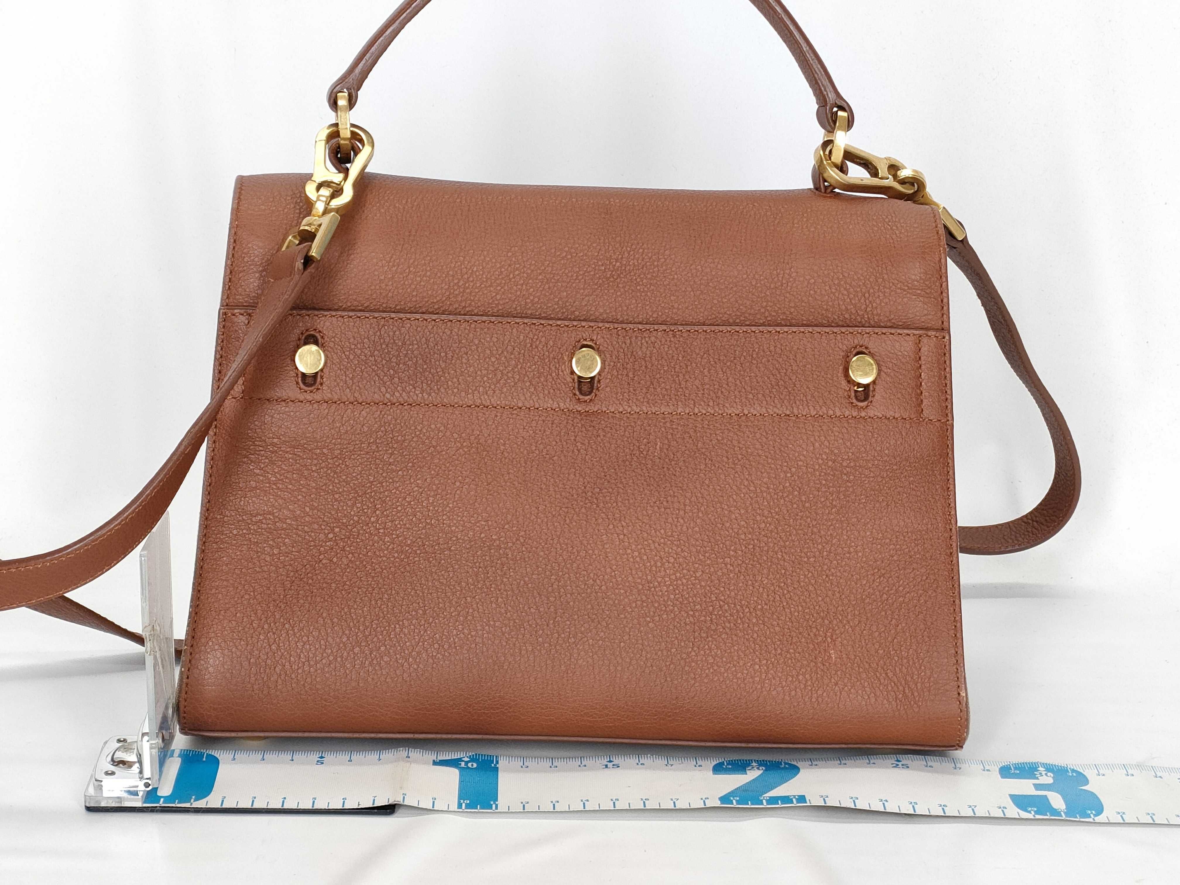 313499 Muse Two 2-Way Bag Leather Strap Handbag — view 2