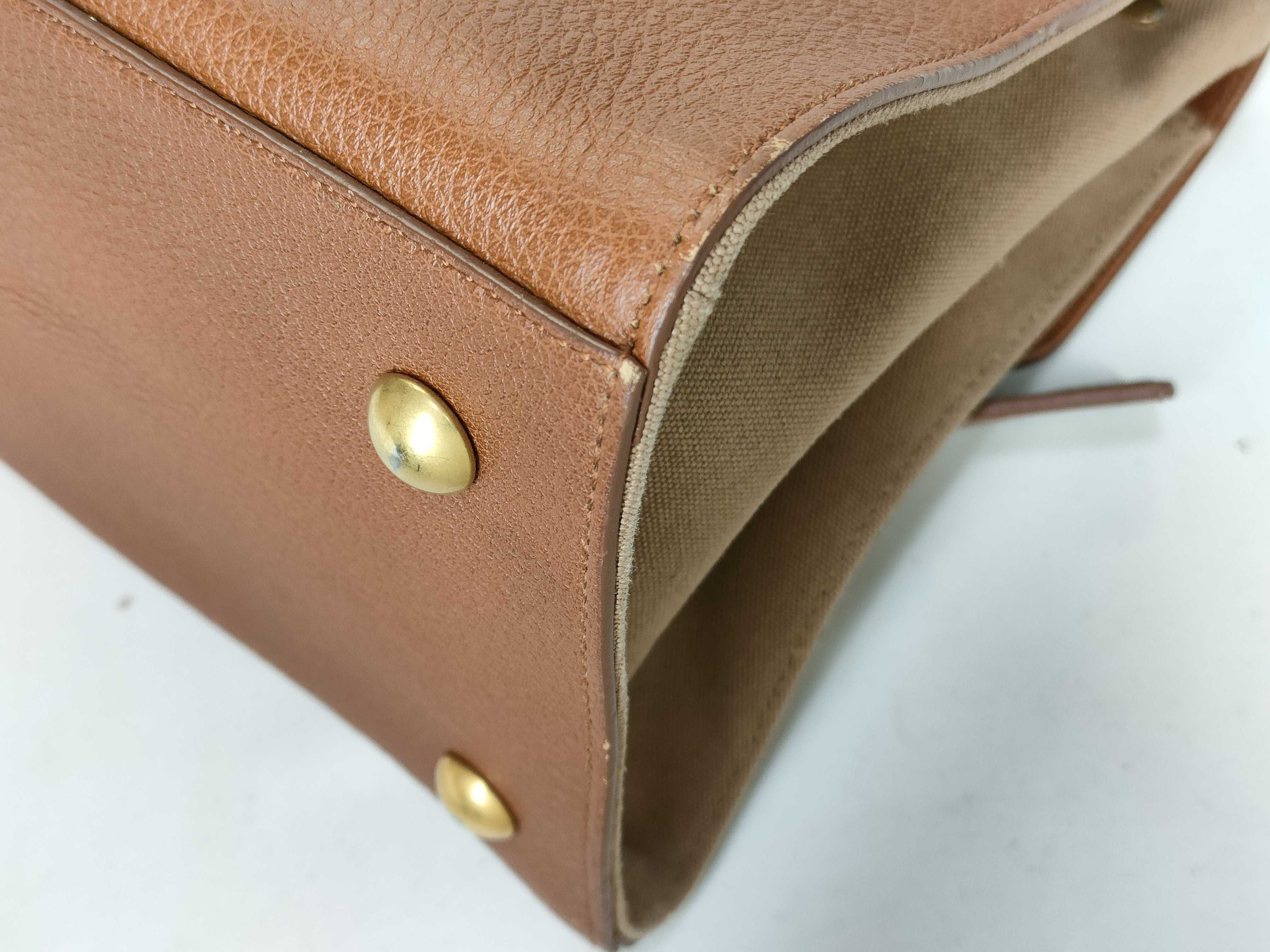 313499 Muse Two 2-Way Bag Leather Strap Handbag — view 7
