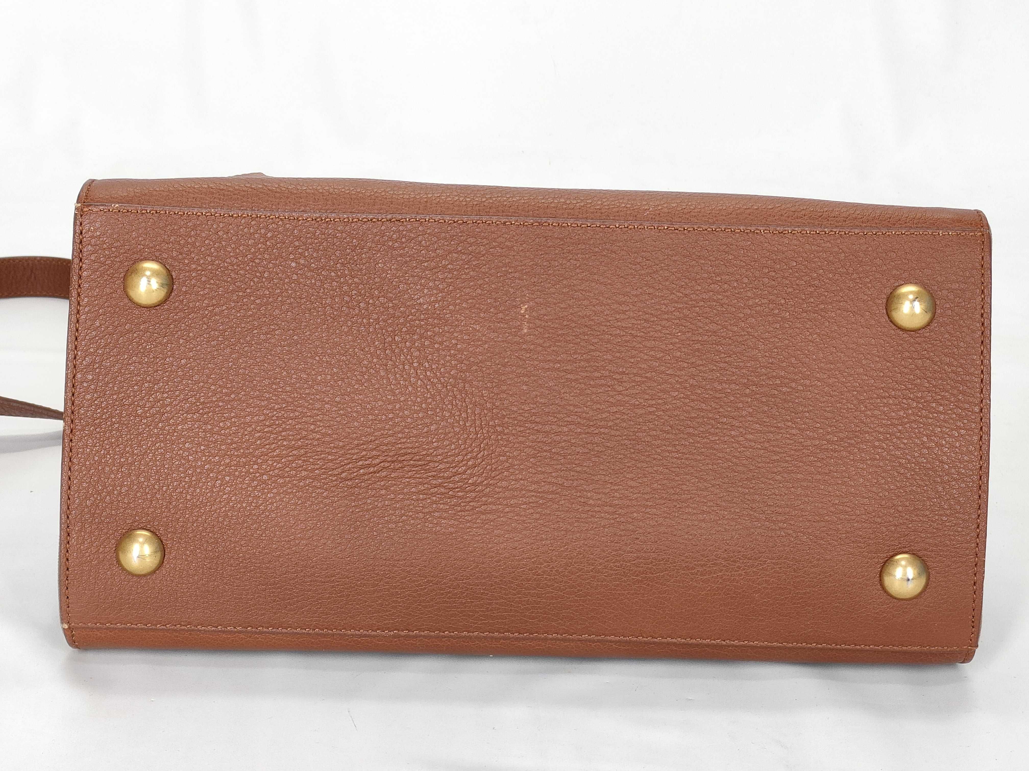 313499 Muse Two 2-Way Bag Leather Strap Handbag — view 8