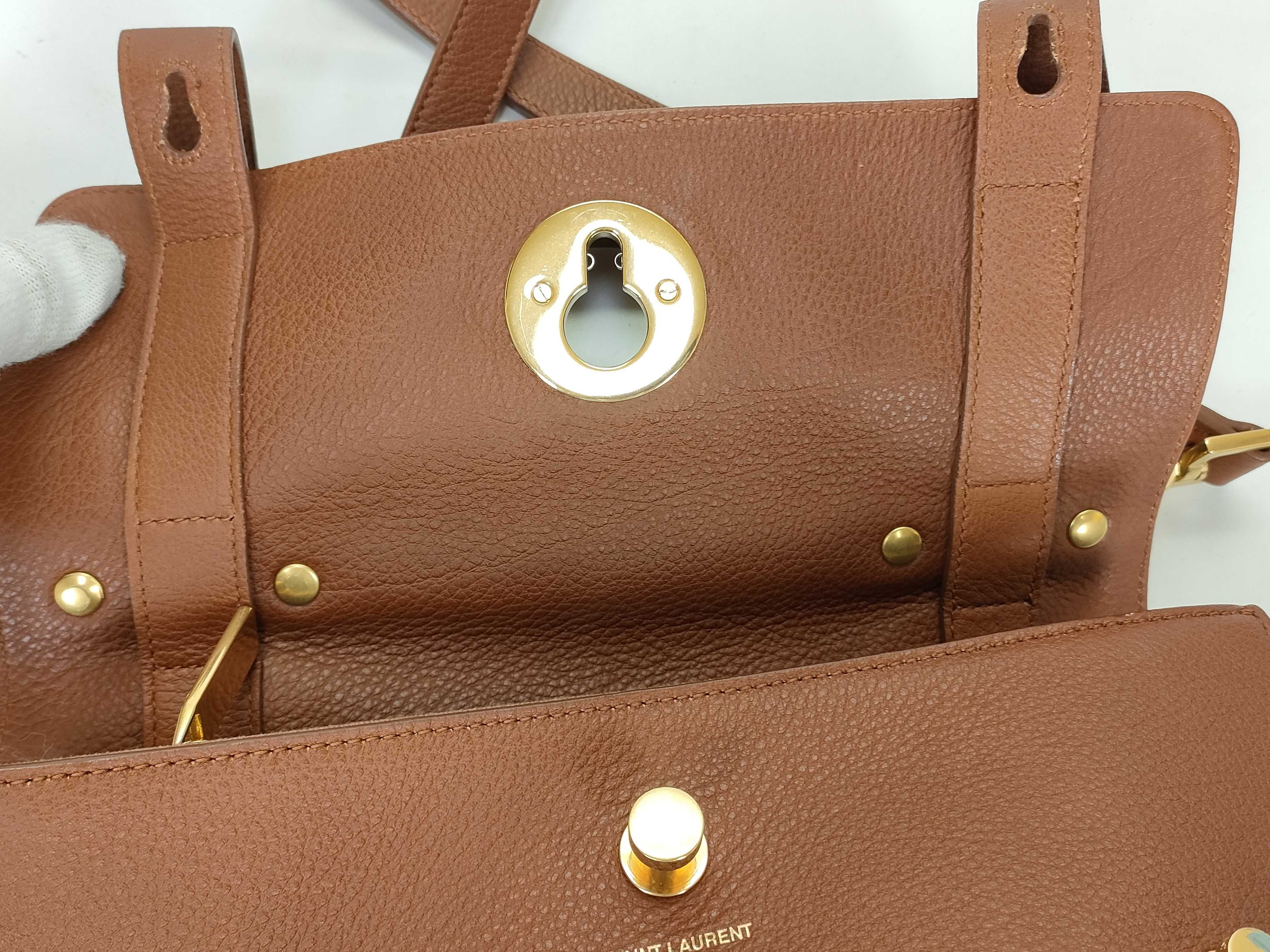 313499 Muse Two 2-Way Bag Leather Strap Handbag — view 9