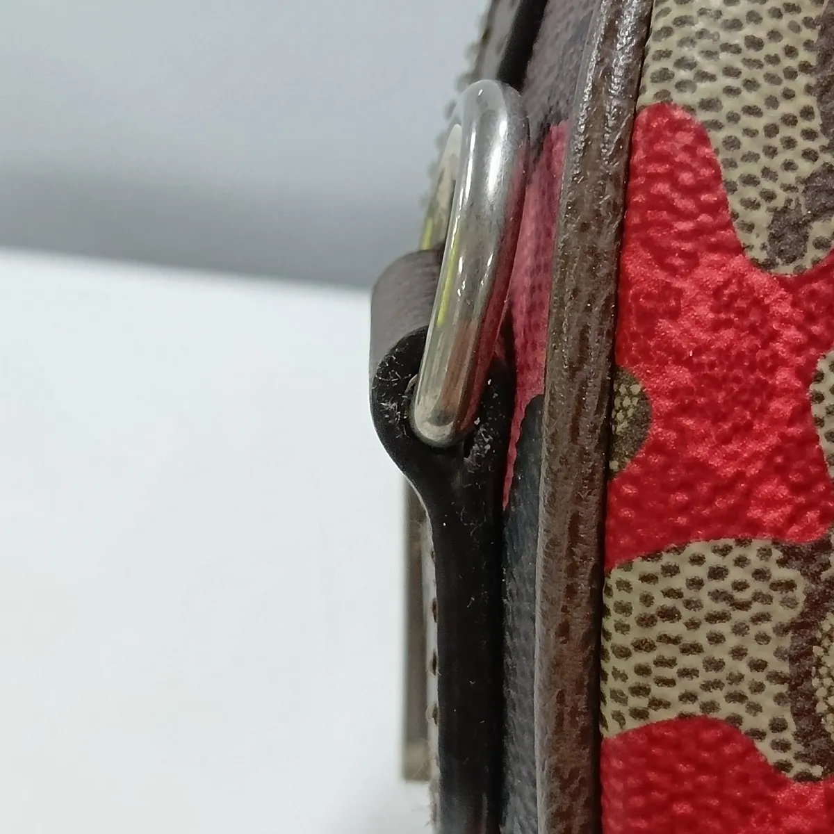 GG Camouflage PVC x Leather 2-Way Handbag, Brown, 854860 — view 13