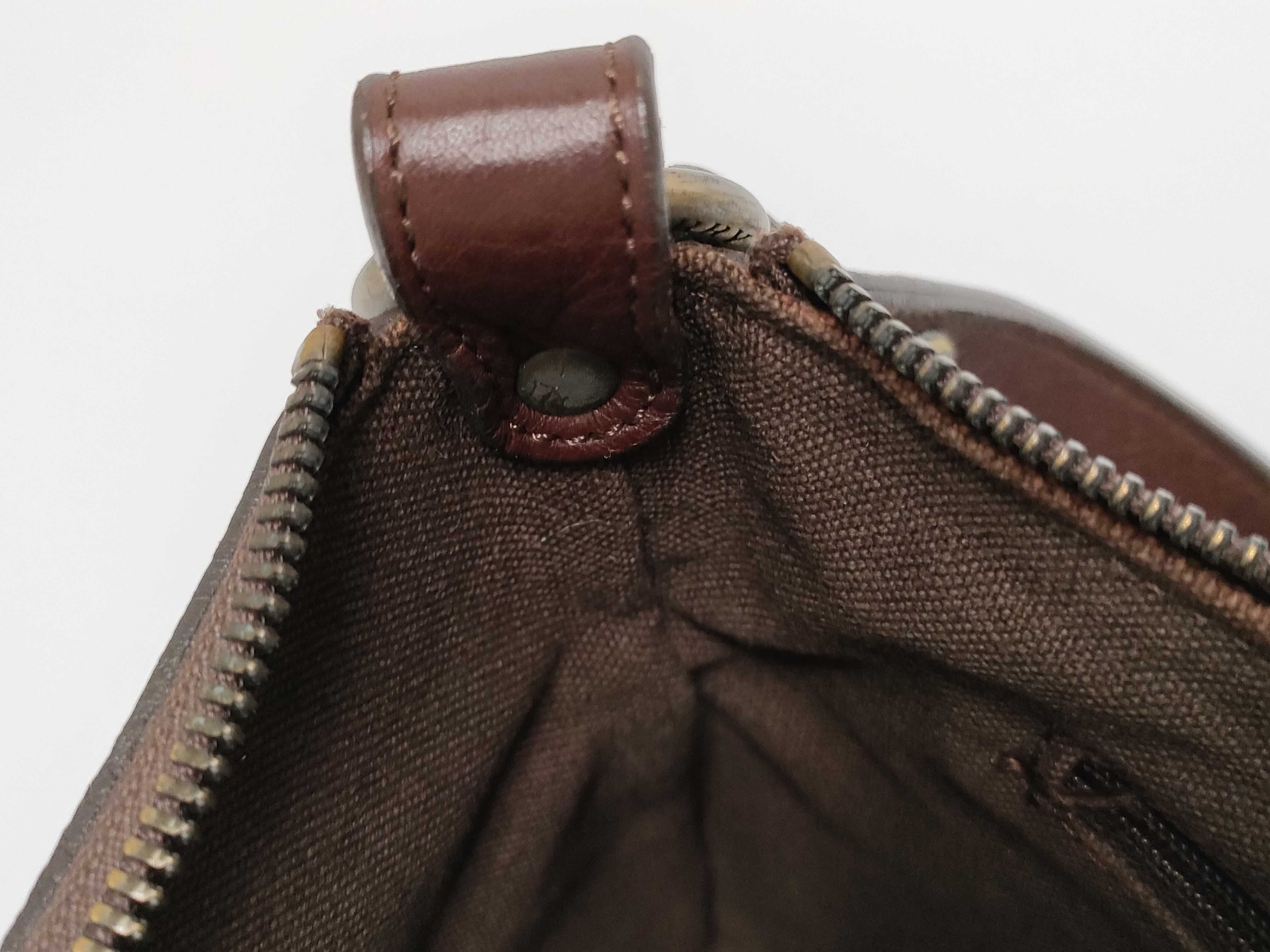 Horseferry Nova Check Canvas x Leather Gold Hardware One-Shoulder Bag Dust Bag — view 9