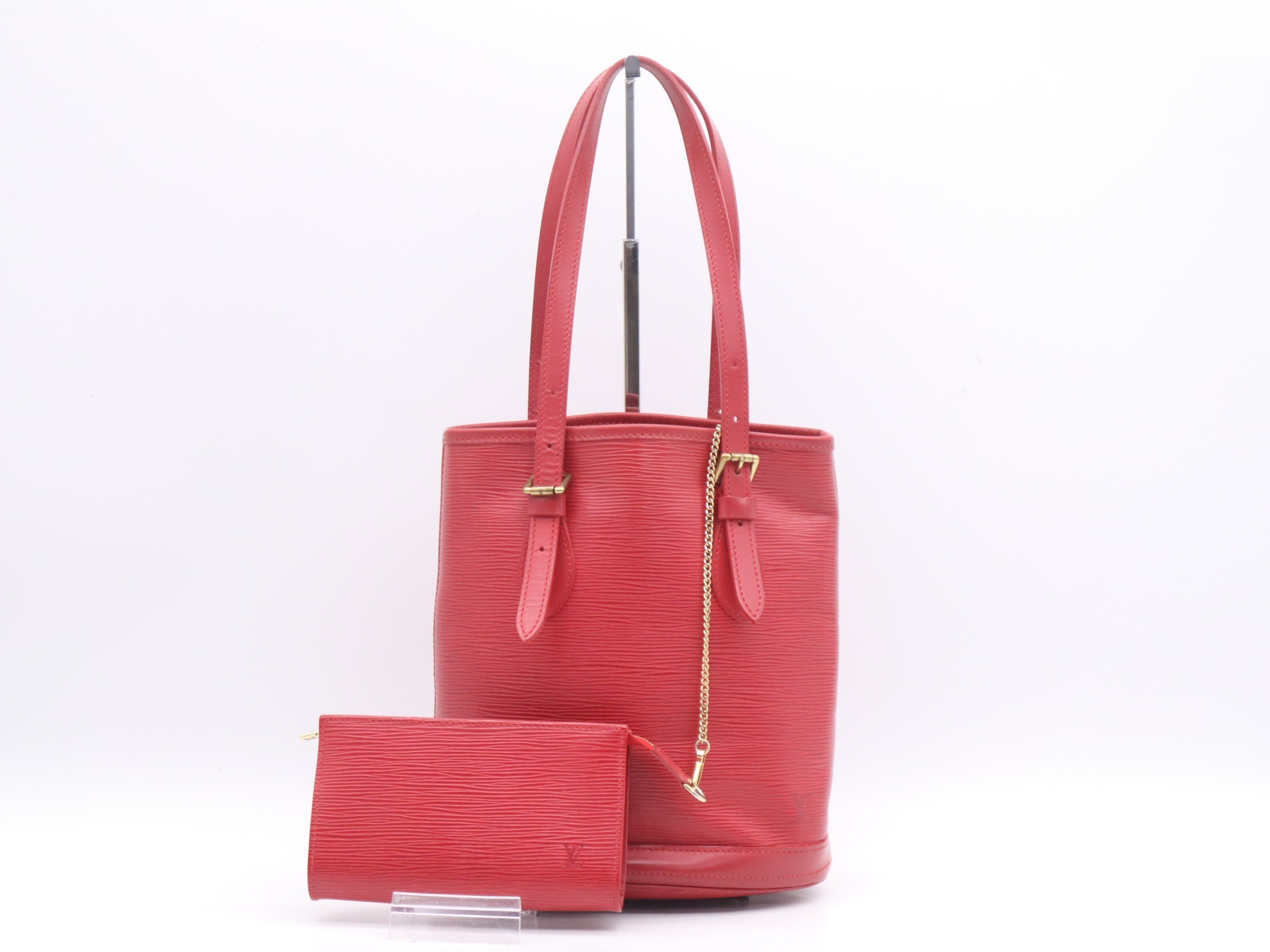 Bucket PM Castilian Red with Pouch