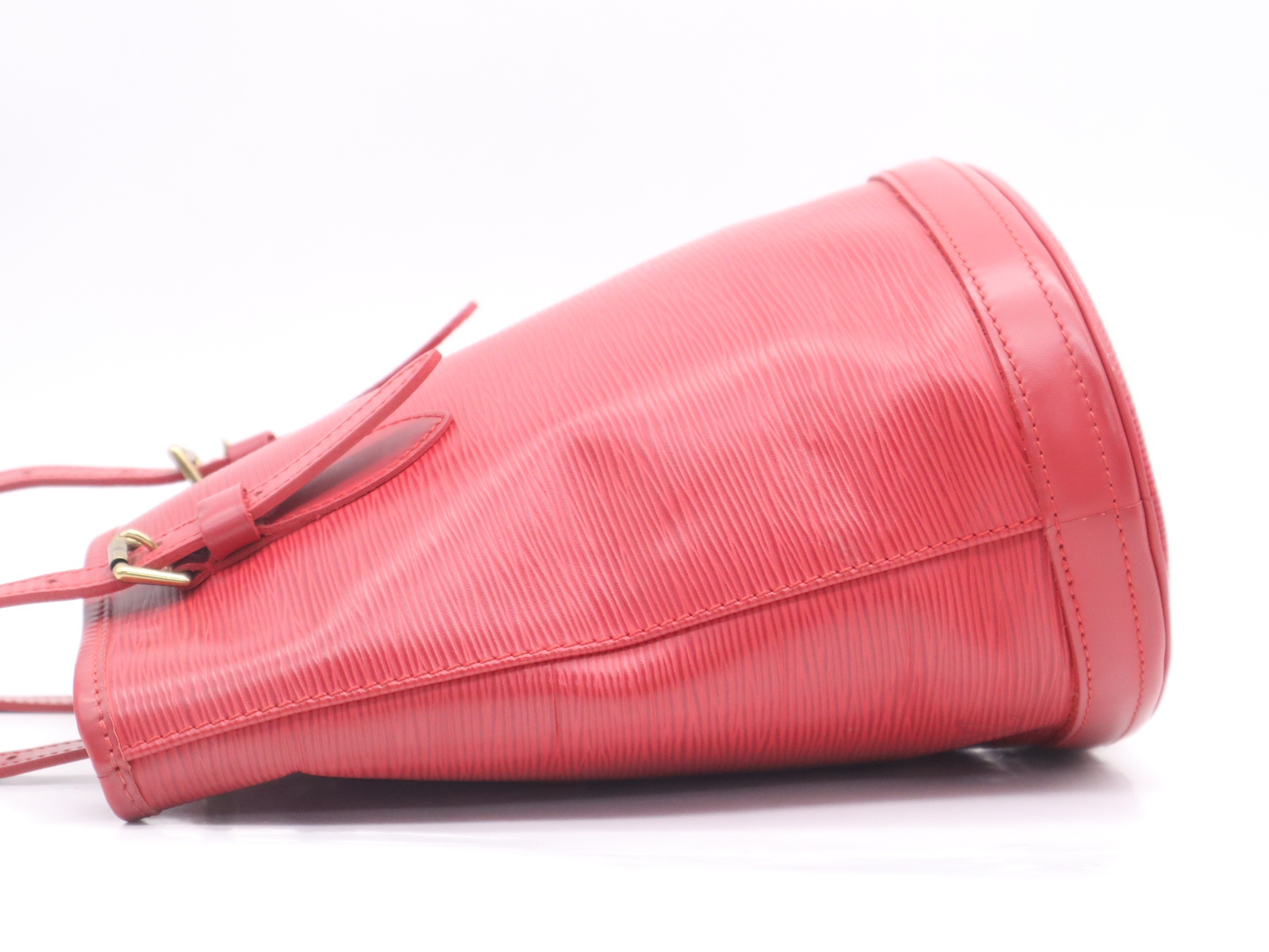 Bucket PM Castilian Red with Pouch — view 3
