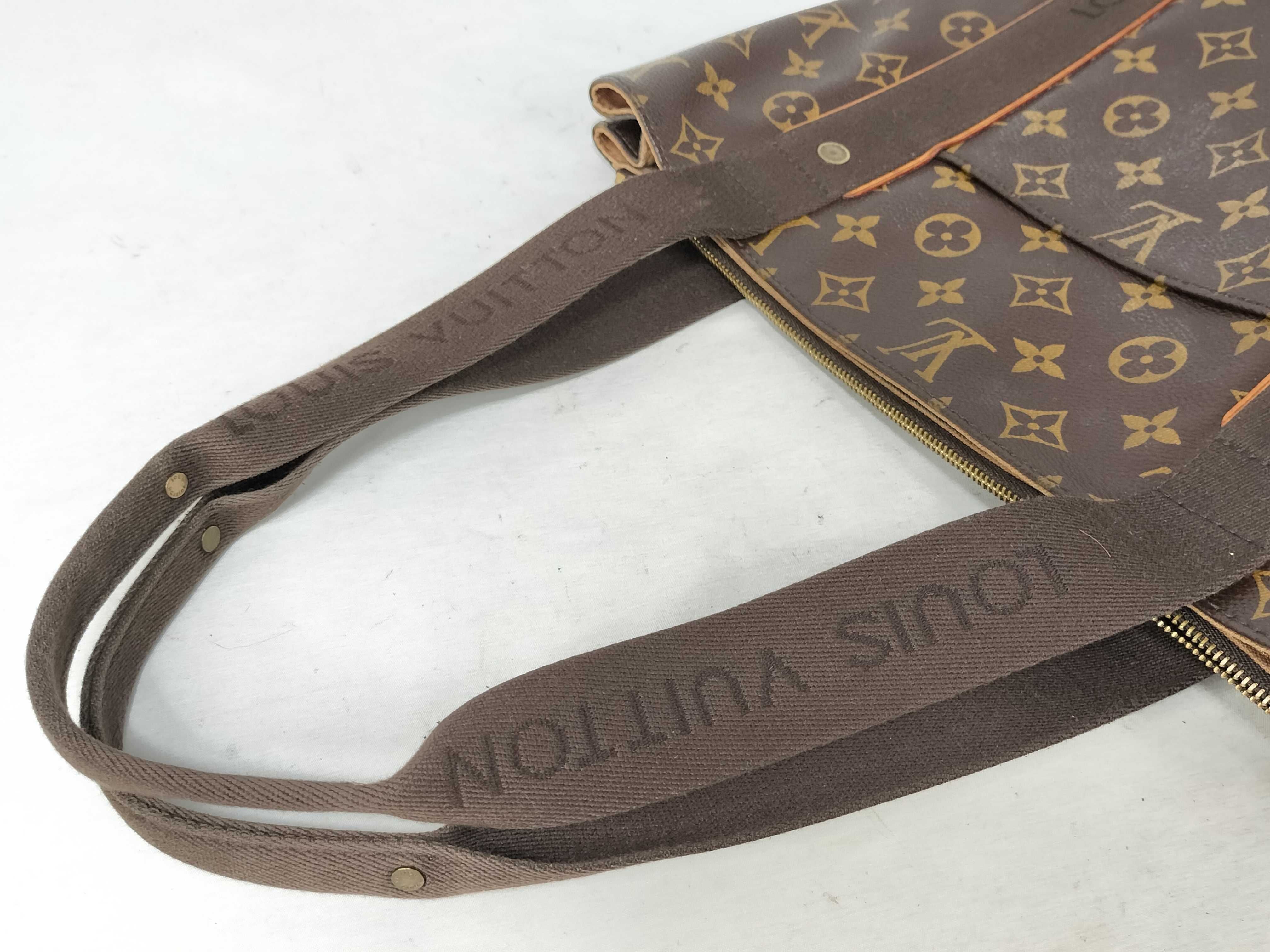 Monogram Louis Vuitton Brown Monogram Cabas Bobour M53013 Tote Bag — view 3