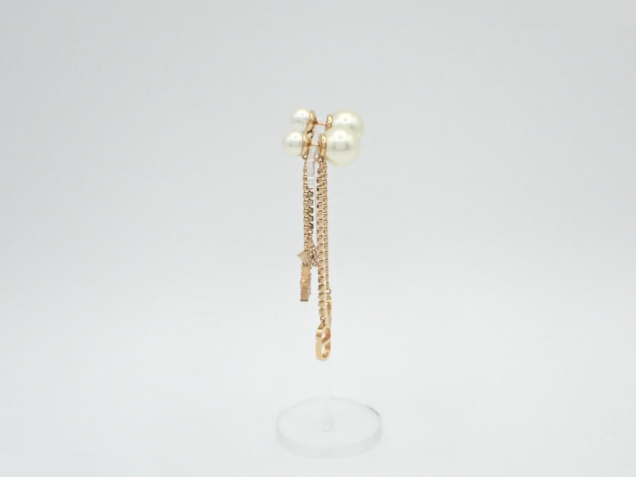 Pearl Star Precious Metal Earrings — view 3