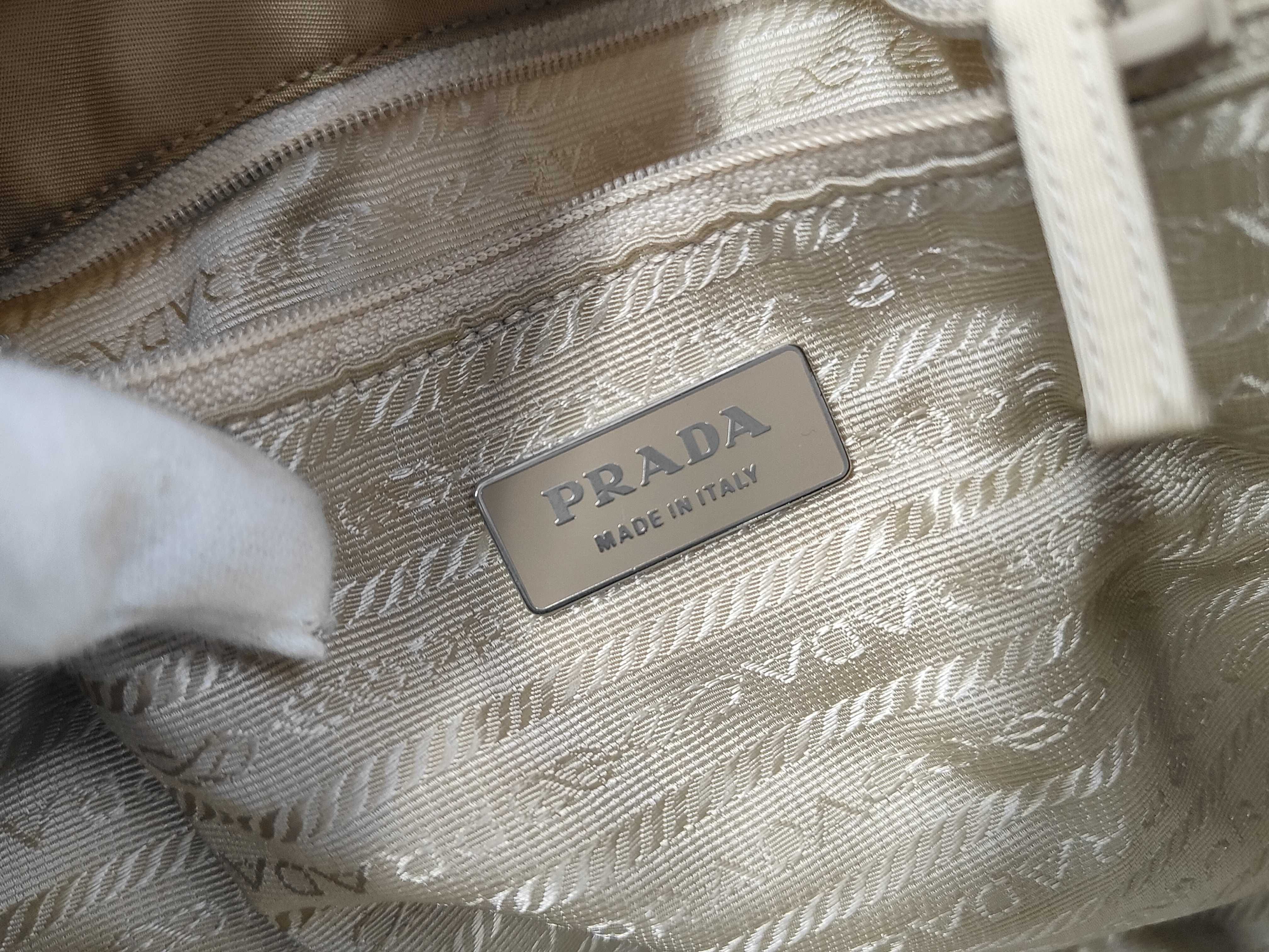 Nylon Jacquard Logo Mini Tote Handbag — view 8