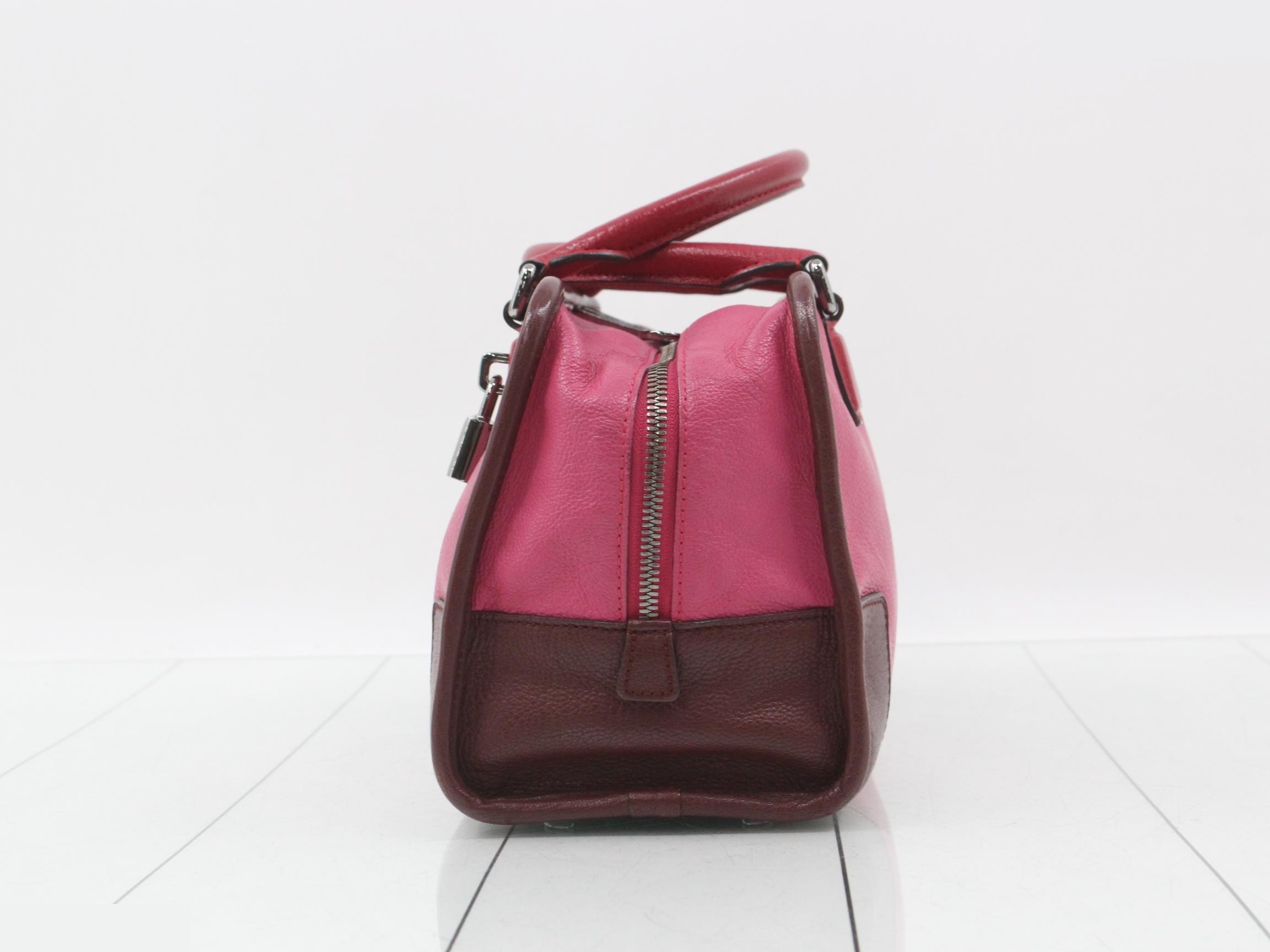 Amazona 28 Handbag, Leather, Pink, Size 160 — view 3