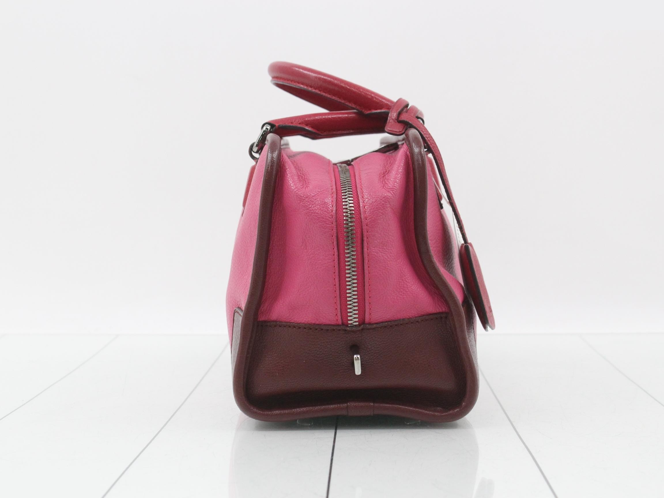 Amazona 28 Handbag, Leather, Pink, Size 160 — view 4