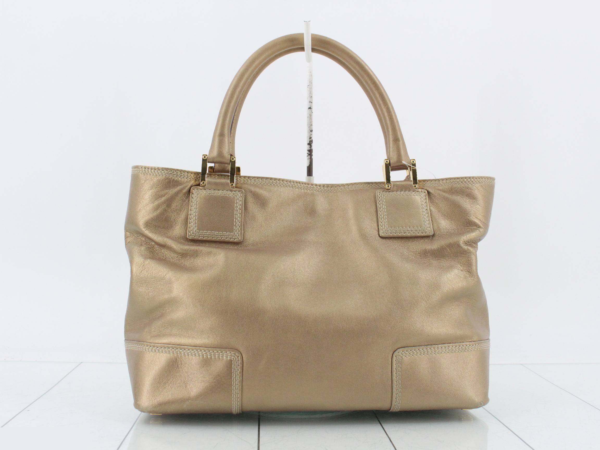 Anagram Nappa Handbag with Clochette — view 2